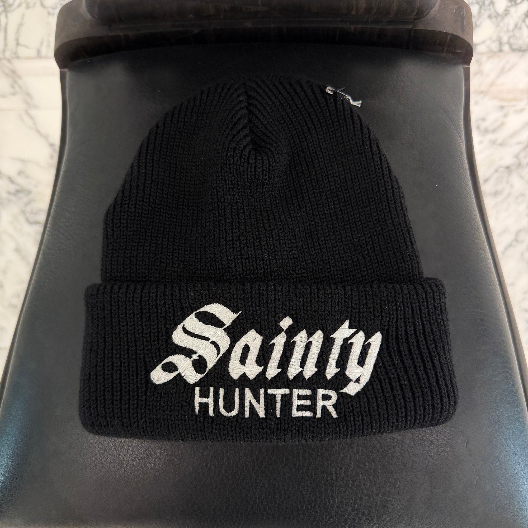 SAINT Mxxxxxx × BOUNTY HUNTER 2026SS "SAINTY HUNTER" Logo Embroidery Knit Cap SM-MK8-0000-C38 Size ONE SIZE セントマイケル×バウンティハンター "セインティハンター" ロゴ刺繍 ニットキャップ サイズONE SIZE