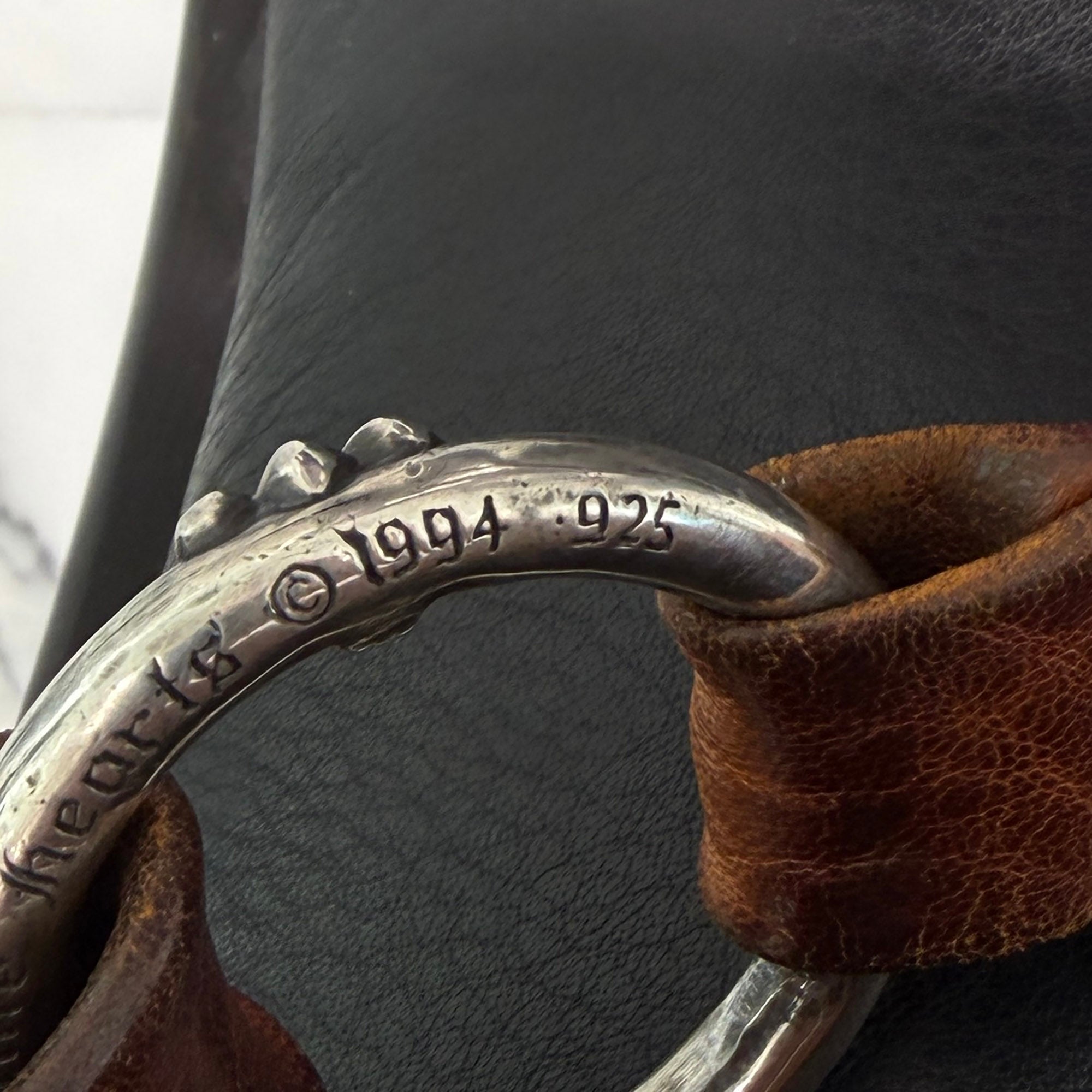 CHROME HEARTS Scroll Label Leather Hobo Bag クロムハーツ スクロールラベル レザーホーボーバッグ