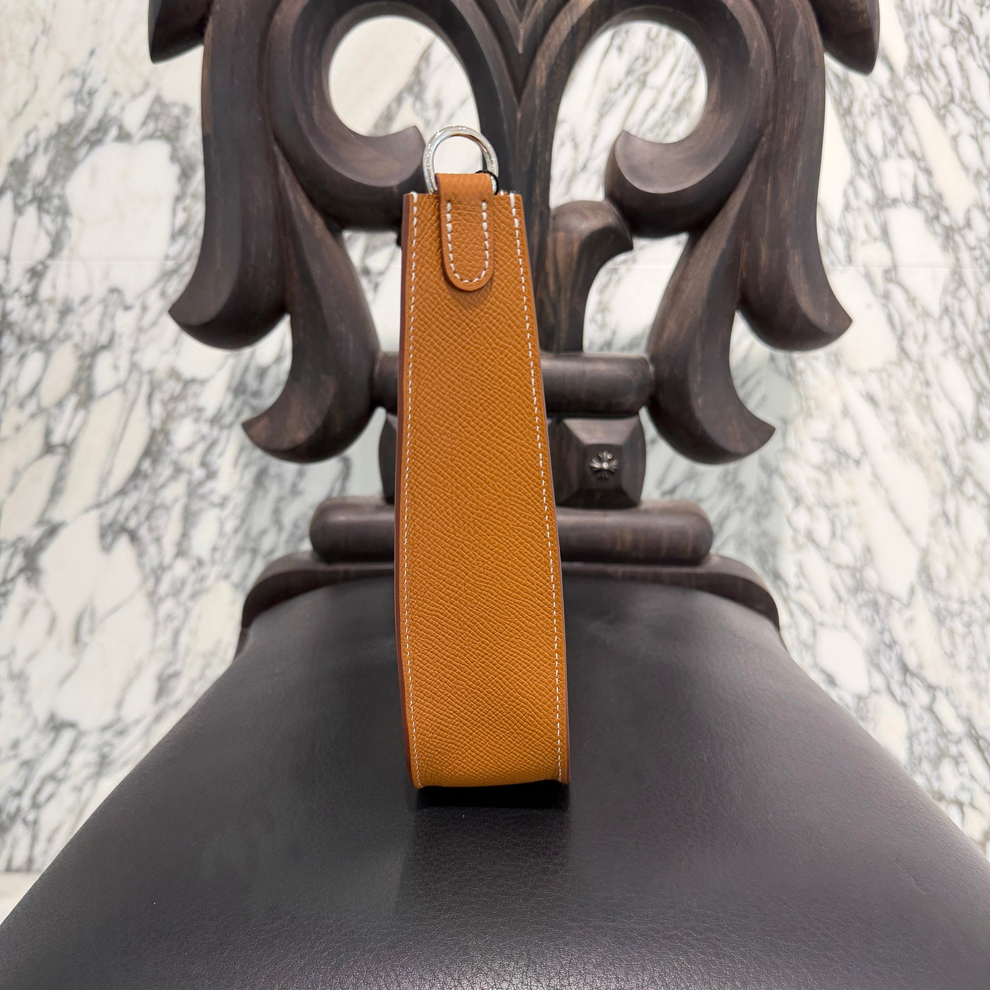 HERMES Evelyn Amazon TPM "Gold" G刻印 エルメス エブリン アマゾン TPM "ゴールド" レザーショルダーバッグ G刻印