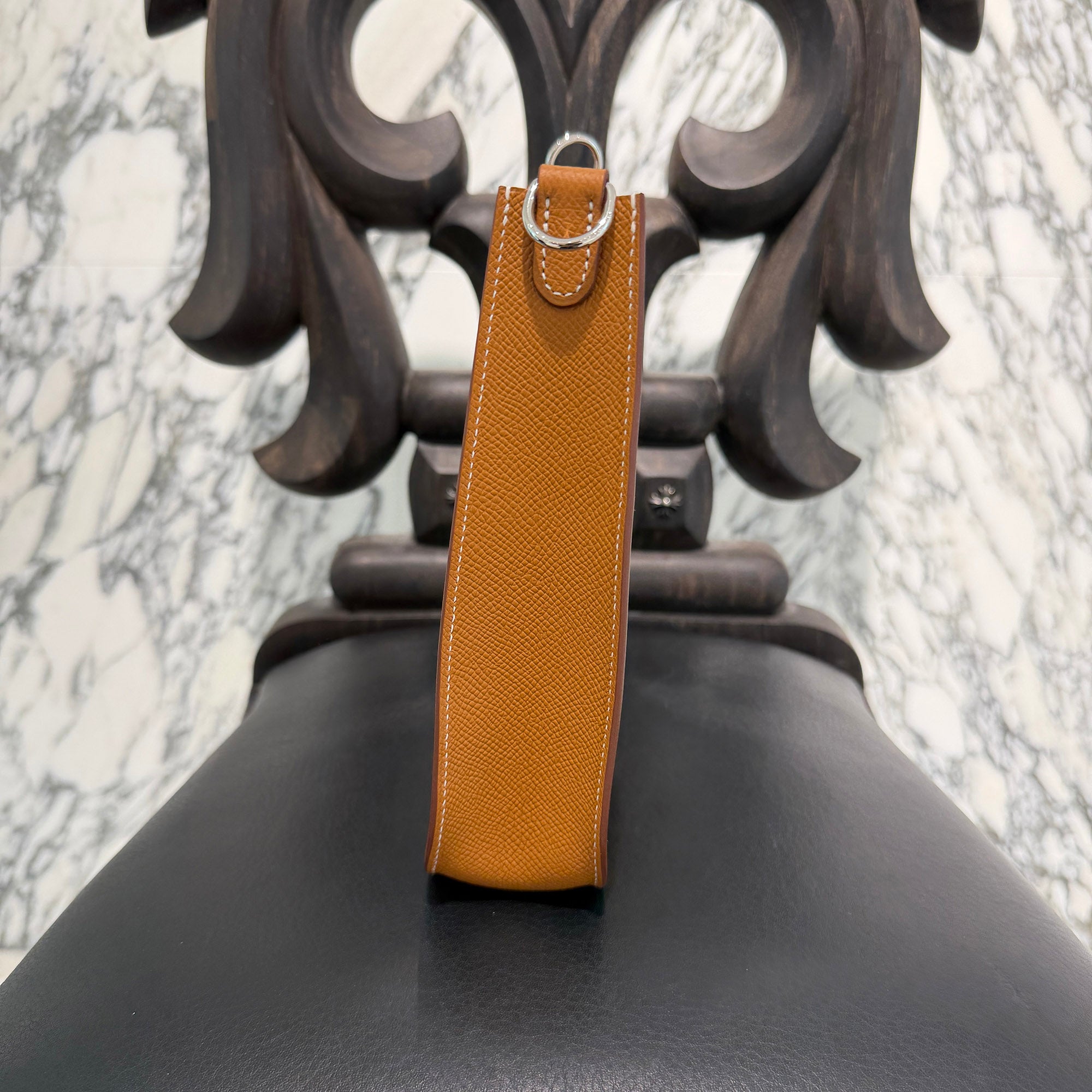 HERMES Evelyn Amazon TPM "Gold" G刻印 エルメス エブリン アマゾン TPM "ゴールド" レザーショルダーバッグ G刻印