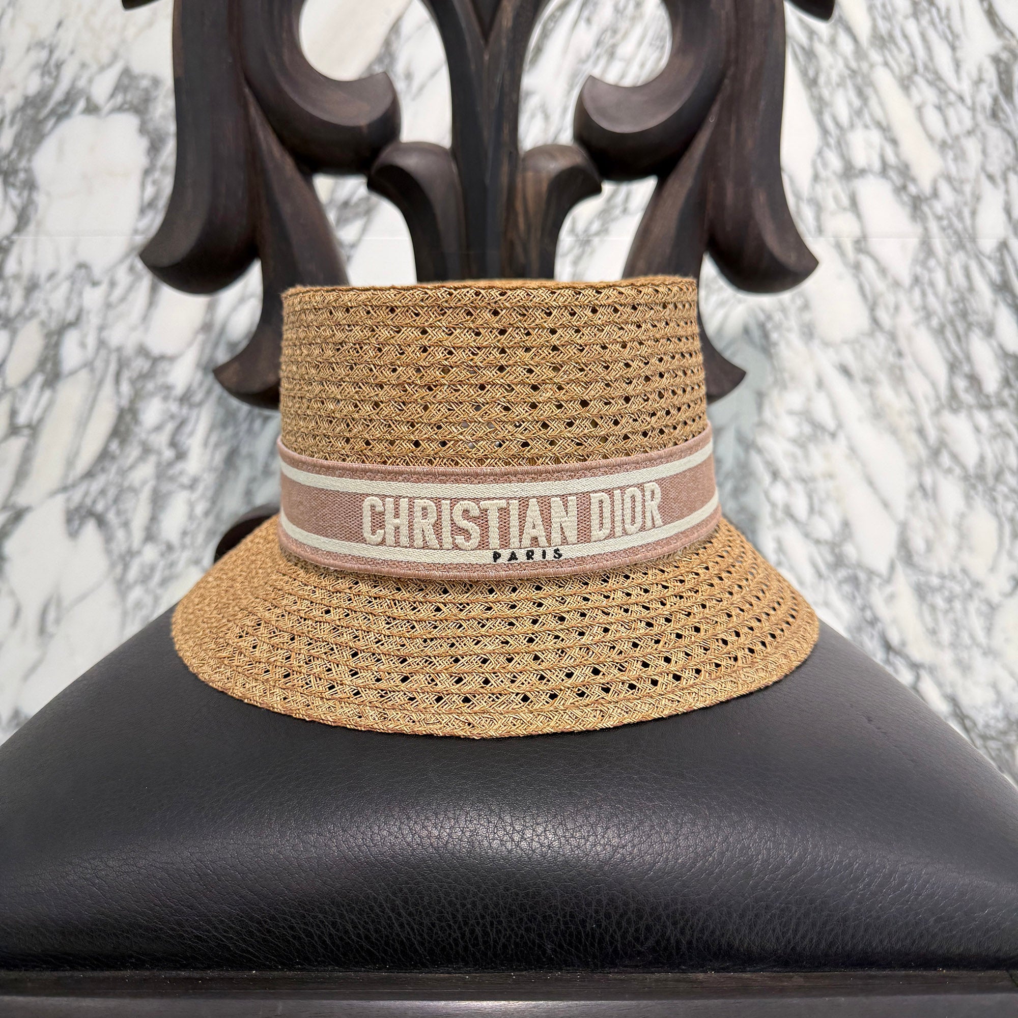 Dior D-Bobby Small Brim Bucket Hat 34DBP923G153 Size 58 ディオール ディー・ボビー スモールブリム バケットハット サイズ58