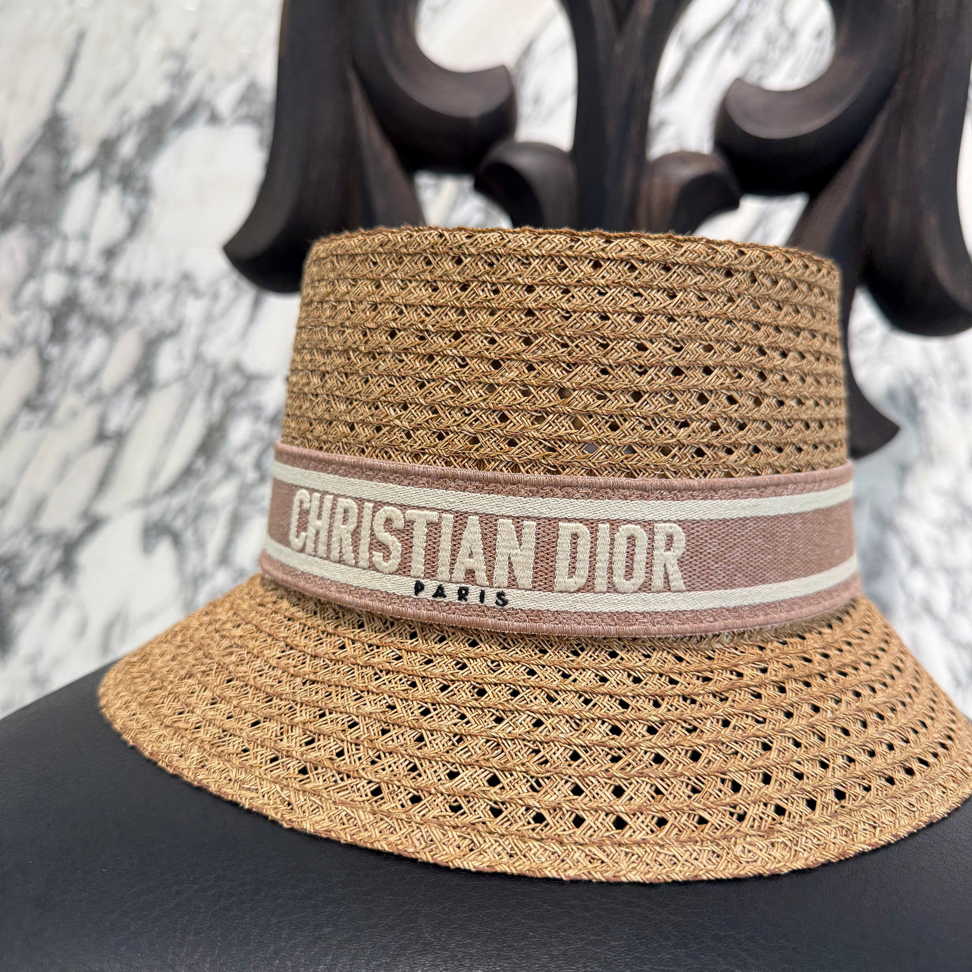 Dior D-Bobby Small Brim Bucket Hat 34DBP923G153 Size 58 ディオール ディー・ボビー スモールブリム バケットハット サイズ58