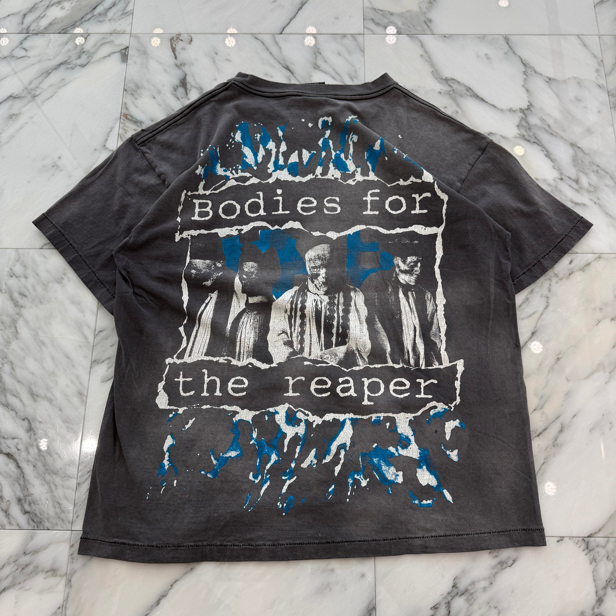 SAINT Mxxxxxx 2023AW "BODIES FOR THE REAPER" S/S Tee SM-A23-0000-002 Size XL セントマイケル "ボディーズ・フォー・ザ・リーパー" 半袖Tシャツ サイズXL