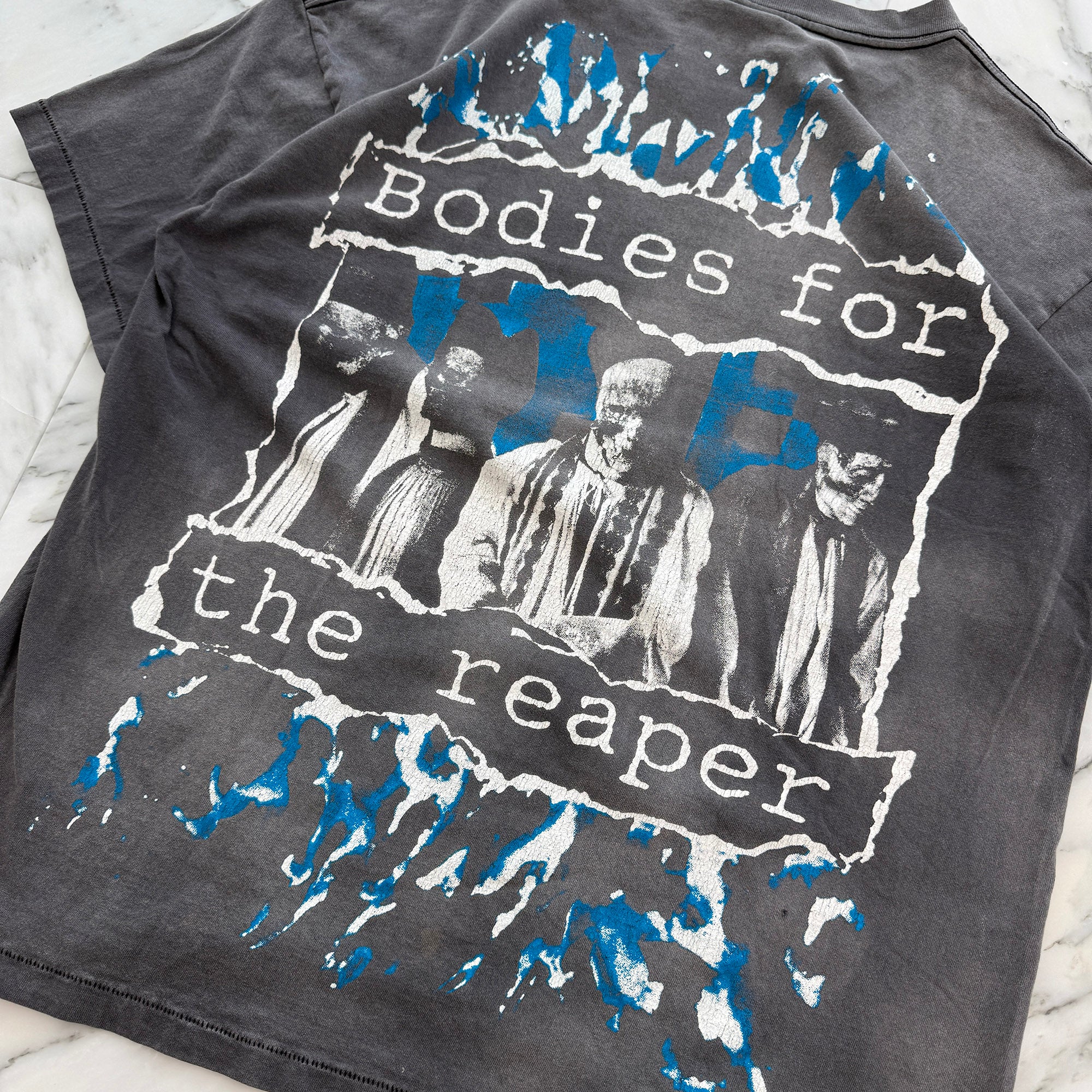 SAINT Mxxxxxx 2023AW "BODIES FOR THE REAPER" S/S Tee SM-A23-0000-002 Size XL セントマイケル "ボディーズ・フォー・ザ・リーパー" 半袖Tシャツ サイズXL