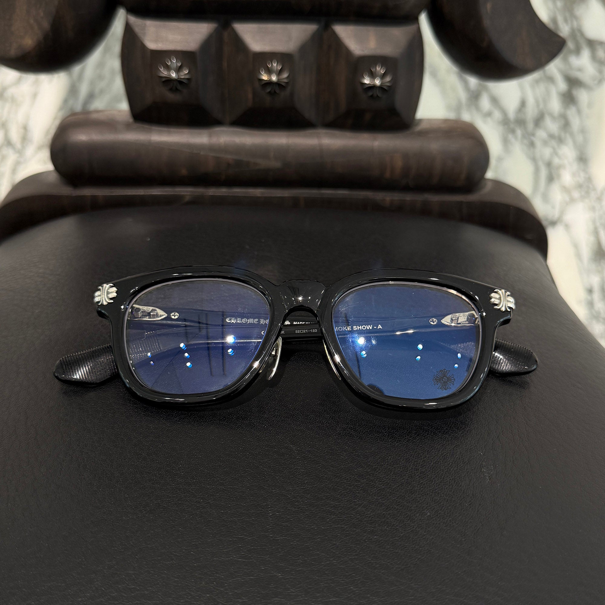 CHROME HEARTS SMOKE SHOW-A Sunglasses Size 52□21-153 クロムハーツ スモークショー-A サングラス サイズ52□21-153