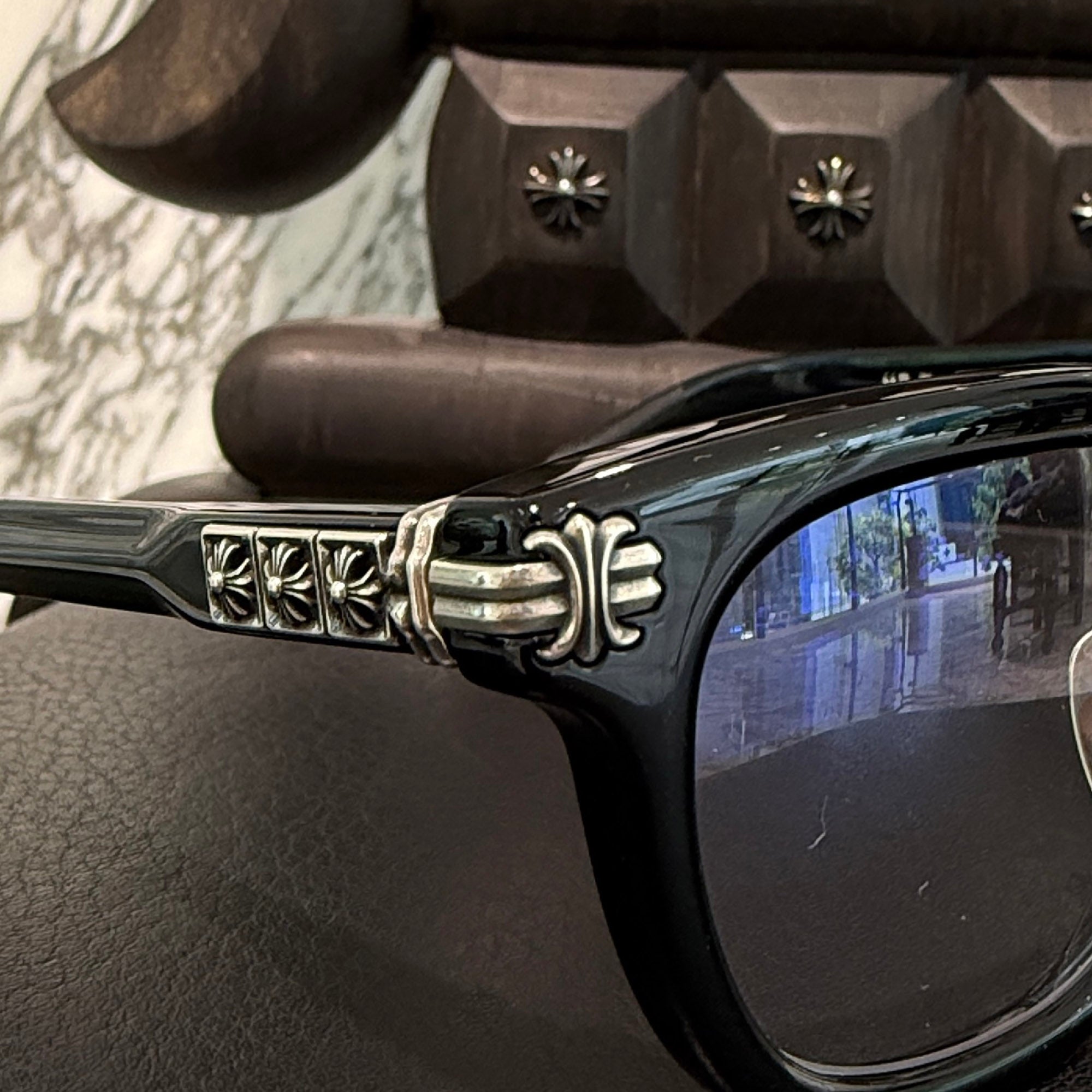 CHROME HEARTS SMOKE SHOW-A Sunglasses Size 52□21-153 クロムハーツ スモークショー-A サングラス サイズ52□21-153