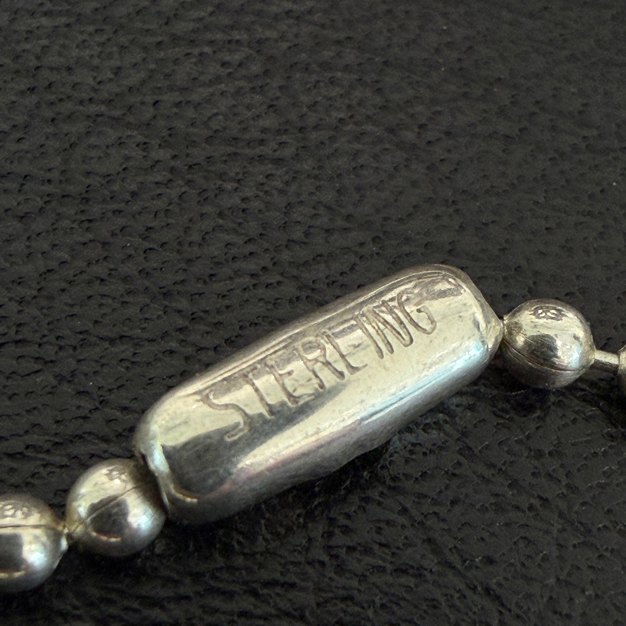 CHROME HEARTS Cut Out Cross Dagger Dock Tag Large Pendant Necklace