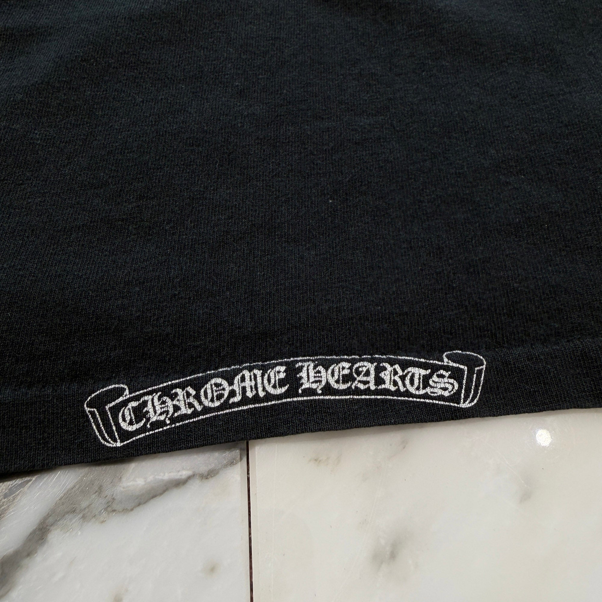 CHROME HEARTS Script Logo Print Tank Top Size S クロムハーツ スクリプトロゴ プリントタンクトップ サイズS