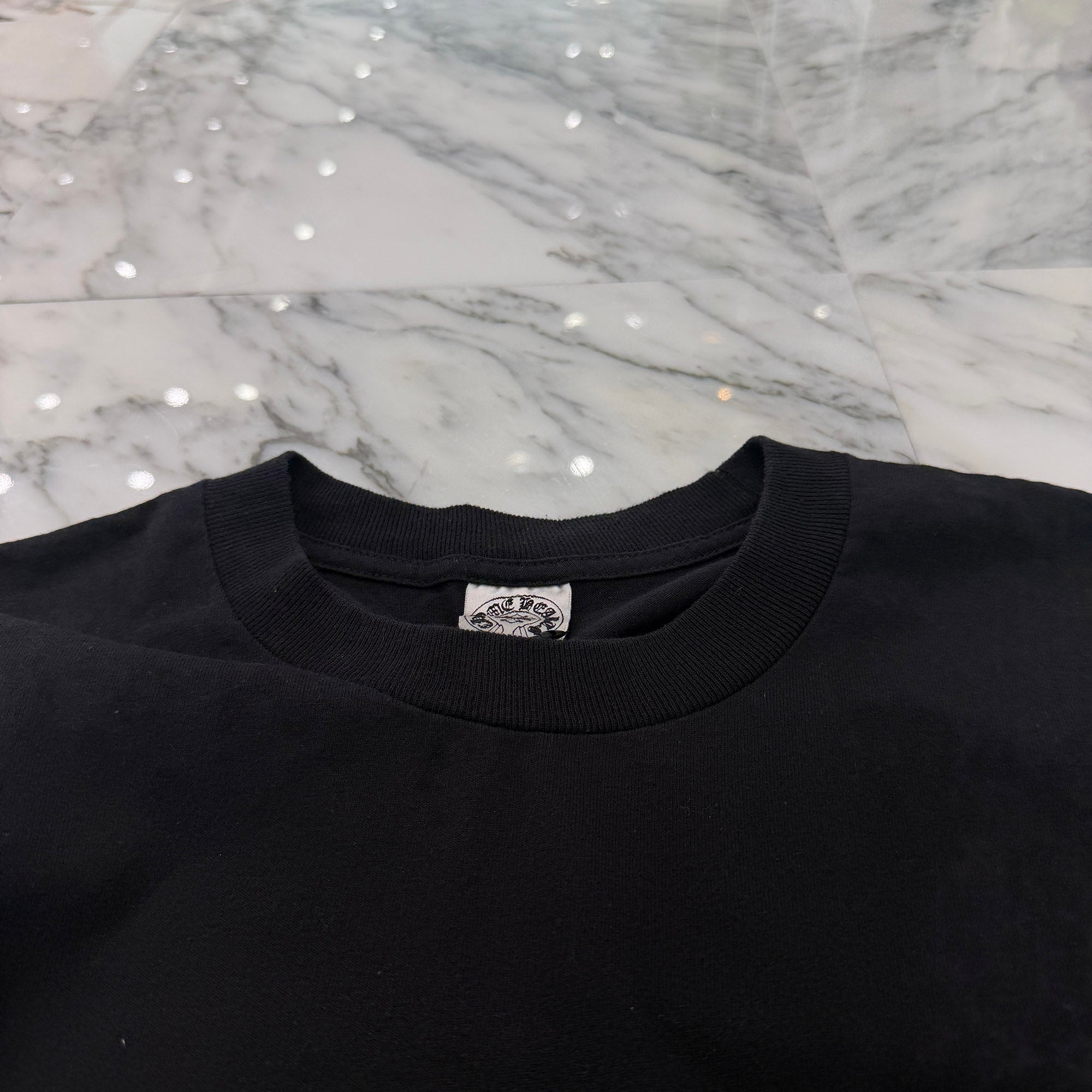 CHROME HEARTS Sleeve CH Plus Print Star Long Sleeve Tee Size L クロムハーツ スリーブ CHプラス プリント スターロングスリーブ Tシャツ サイズL