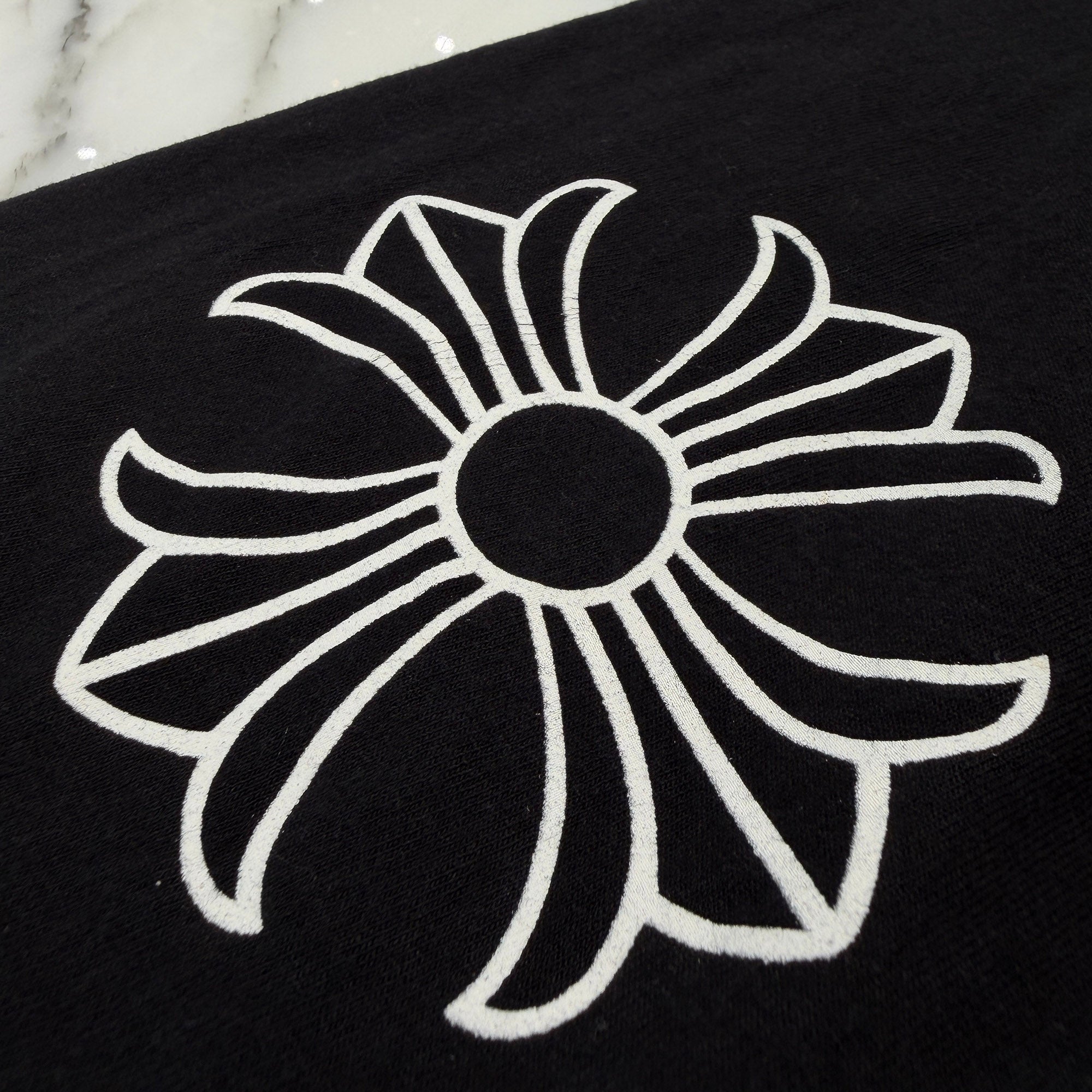 CHROME HEARTS Sleeve CH Plus Print Star Long Sleeve Tee Size L クロムハーツ スリーブ CHプラス プリント スターロングスリーブ Tシャツ サイズL