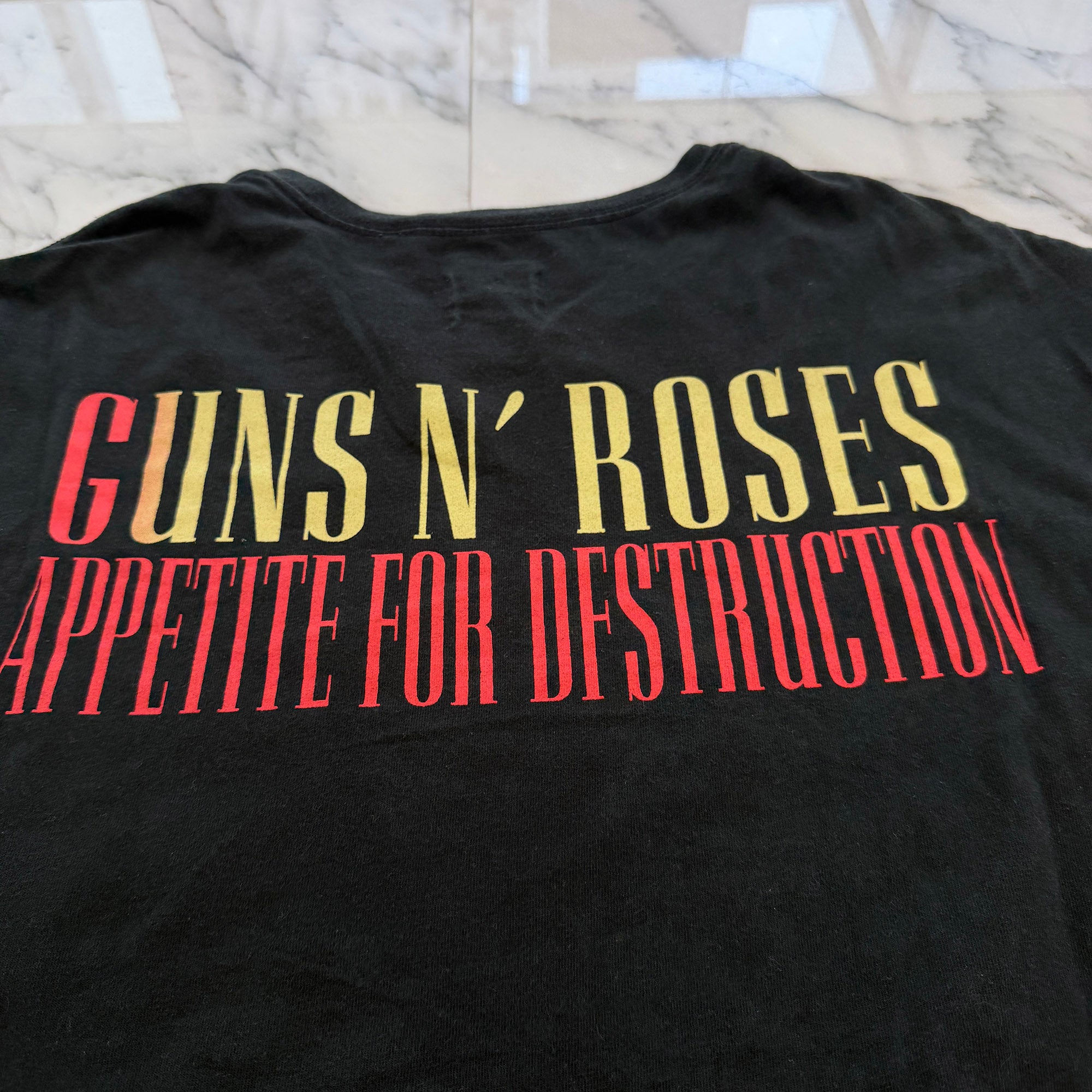 ESSENTIALS FEAR OF GOD 2015-2016 Guns N' Roses Appetite for Destruction Tee Size L エッセンシャル フィアオブゴッド ガンズアンドローゼス アペタイト フォー ディストラクション Tシャツ サイズL