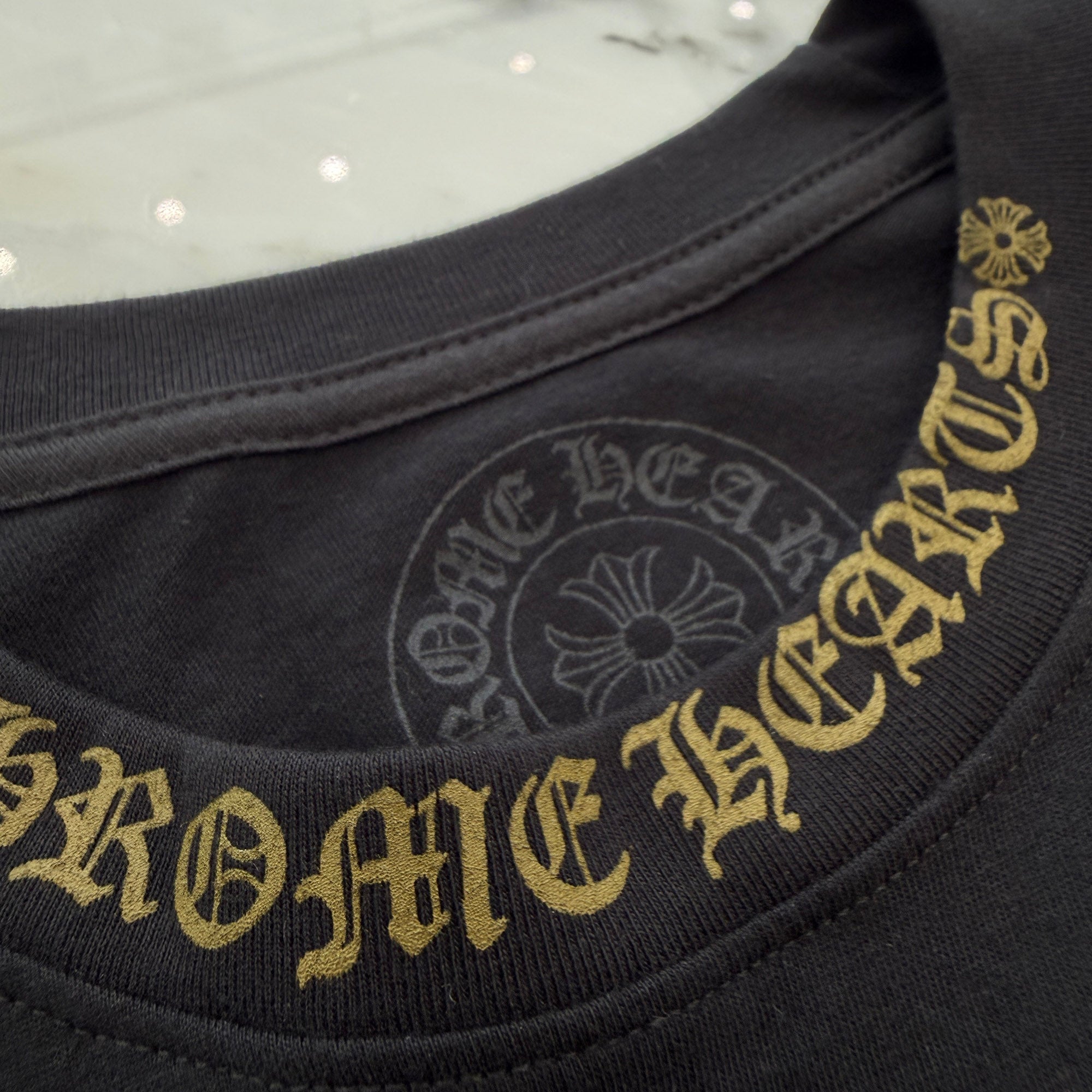 CHROME HEARTS 2026SS Neck Logo Long Sleeve Tee Size S クロムハーツ ネックロゴ ロングスリーブTシャツ サイズS