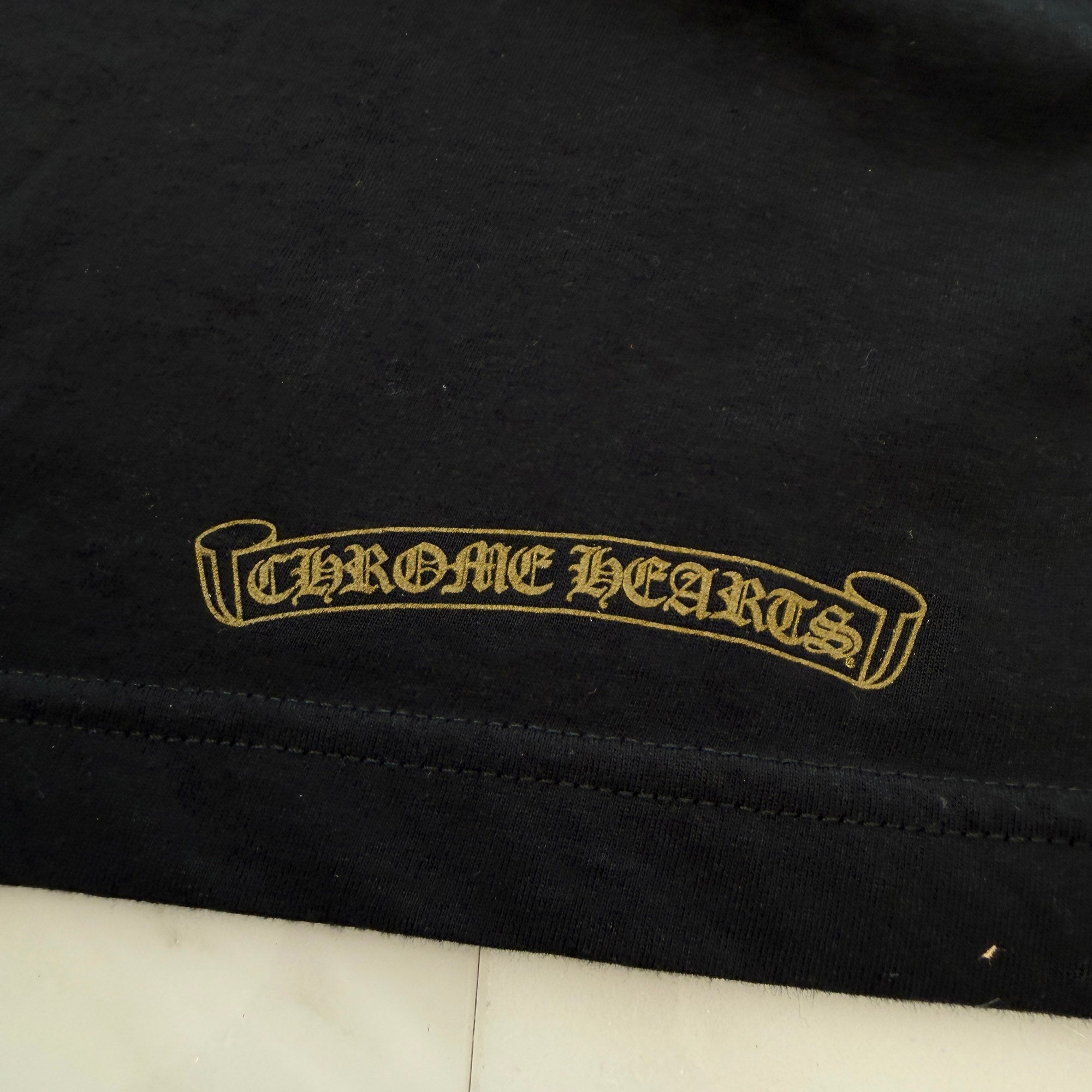 CHROME HEARTS 2026SS Neck Logo Long Sleeve Tee Size S クロムハーツ ネックロゴ ロングスリーブTシャツ サイズS