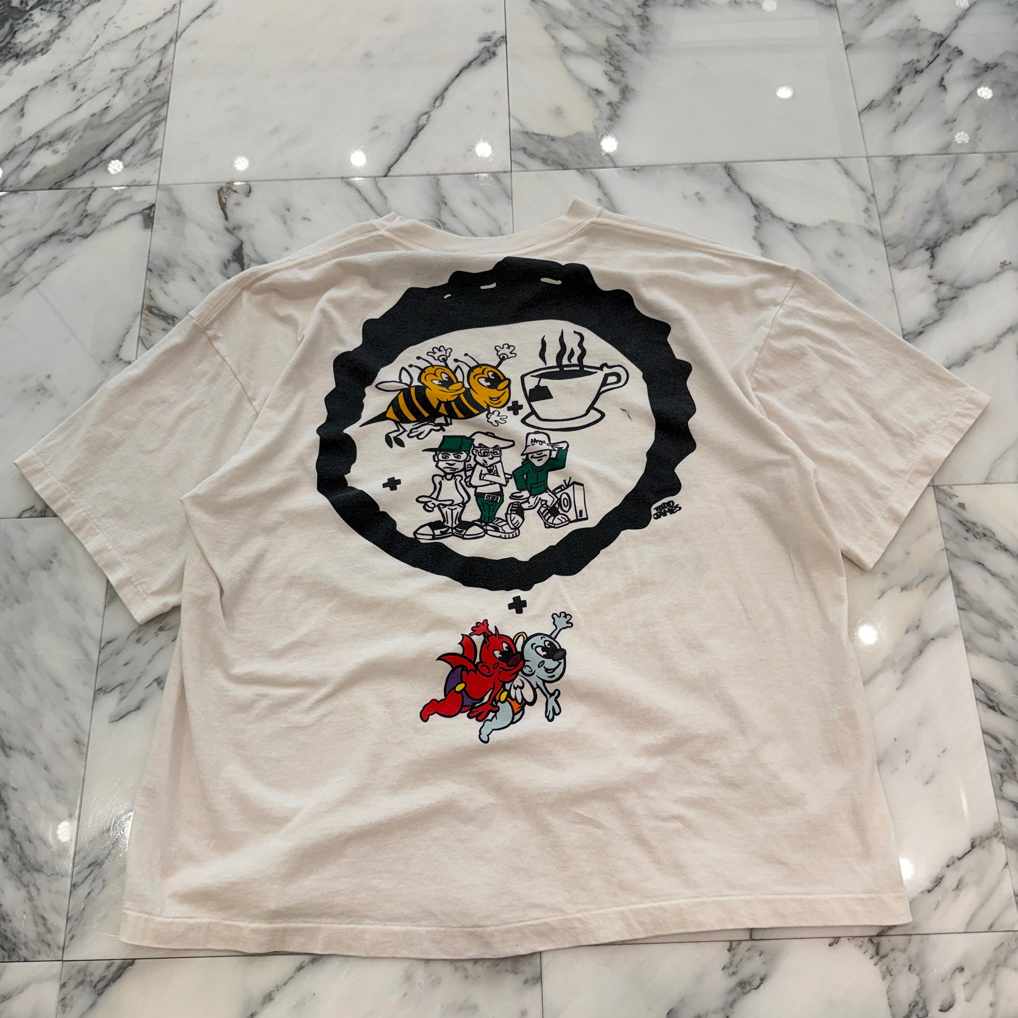 SAINT Mxxxxxx × Beastie Boys 2026SS "BTB" S/S Tee SM-MK8-0000-C23 Size XXL セントマイケル×ビースティ・ボーイズ "BTB" 半袖Tシャツ サイズXXL
