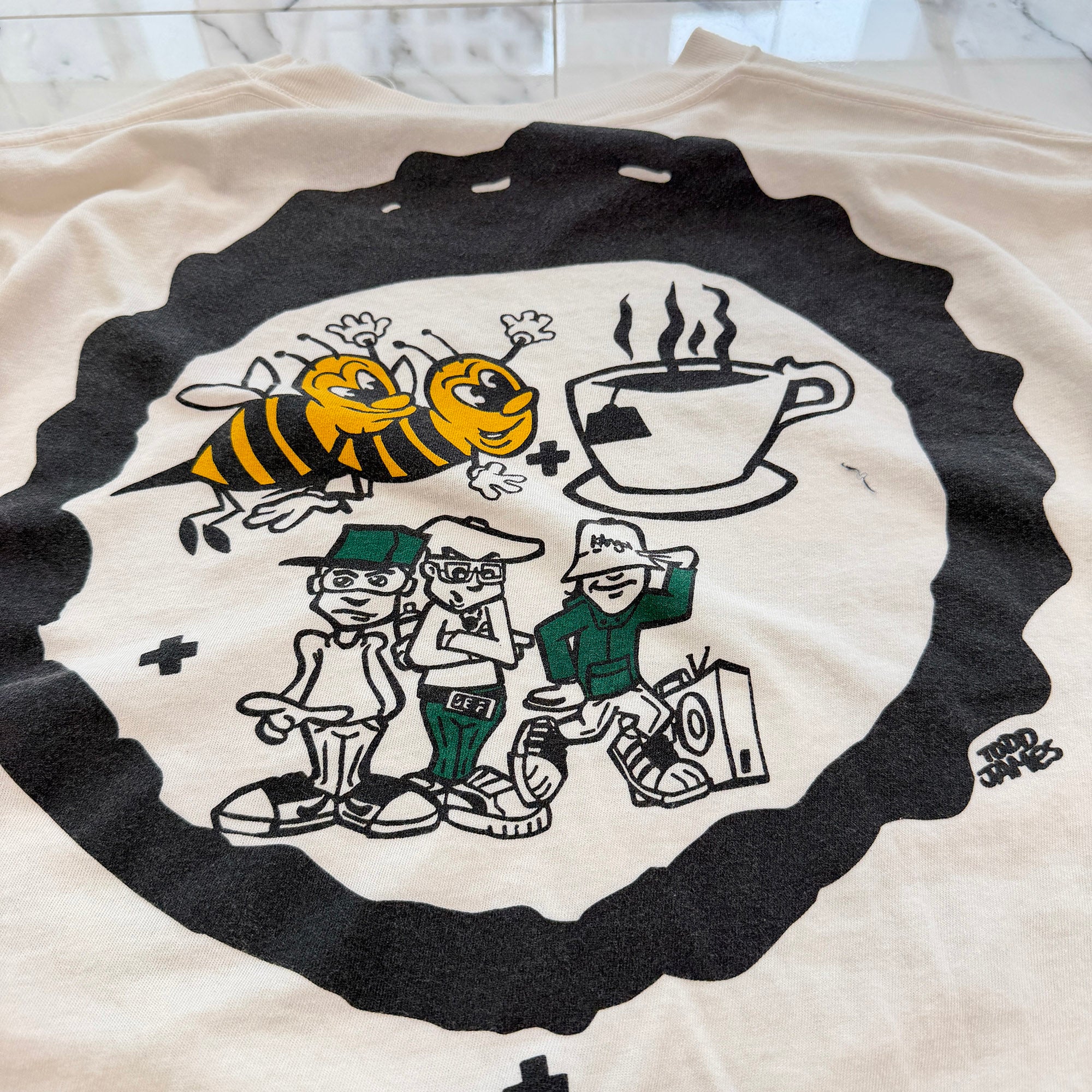SAINT Mxxxxxx × Beastie Boys 2026SS "BTB" S/S Tee SM-MK8-0000-C23 Size XXL セントマイケル×ビースティ・ボーイズ "BTB" 半袖Tシャツ サイズXXL