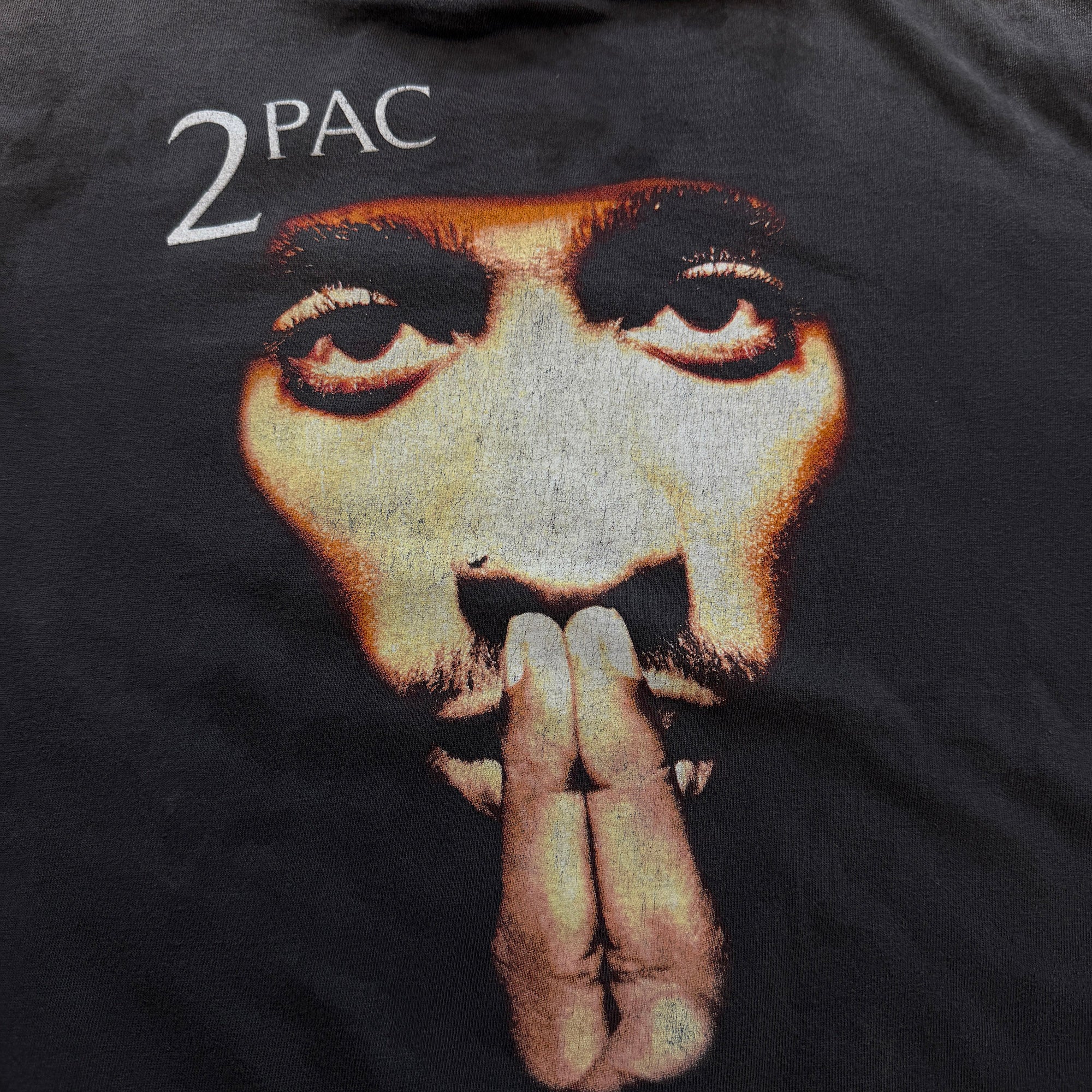 SAINT Mxxxxxx × 2PAC 2025SS "2PC" S/S Tee SM-HR8-0000-C14 Size S セントマイケル×2パック "2PC" 半袖Tシャツ サイズS