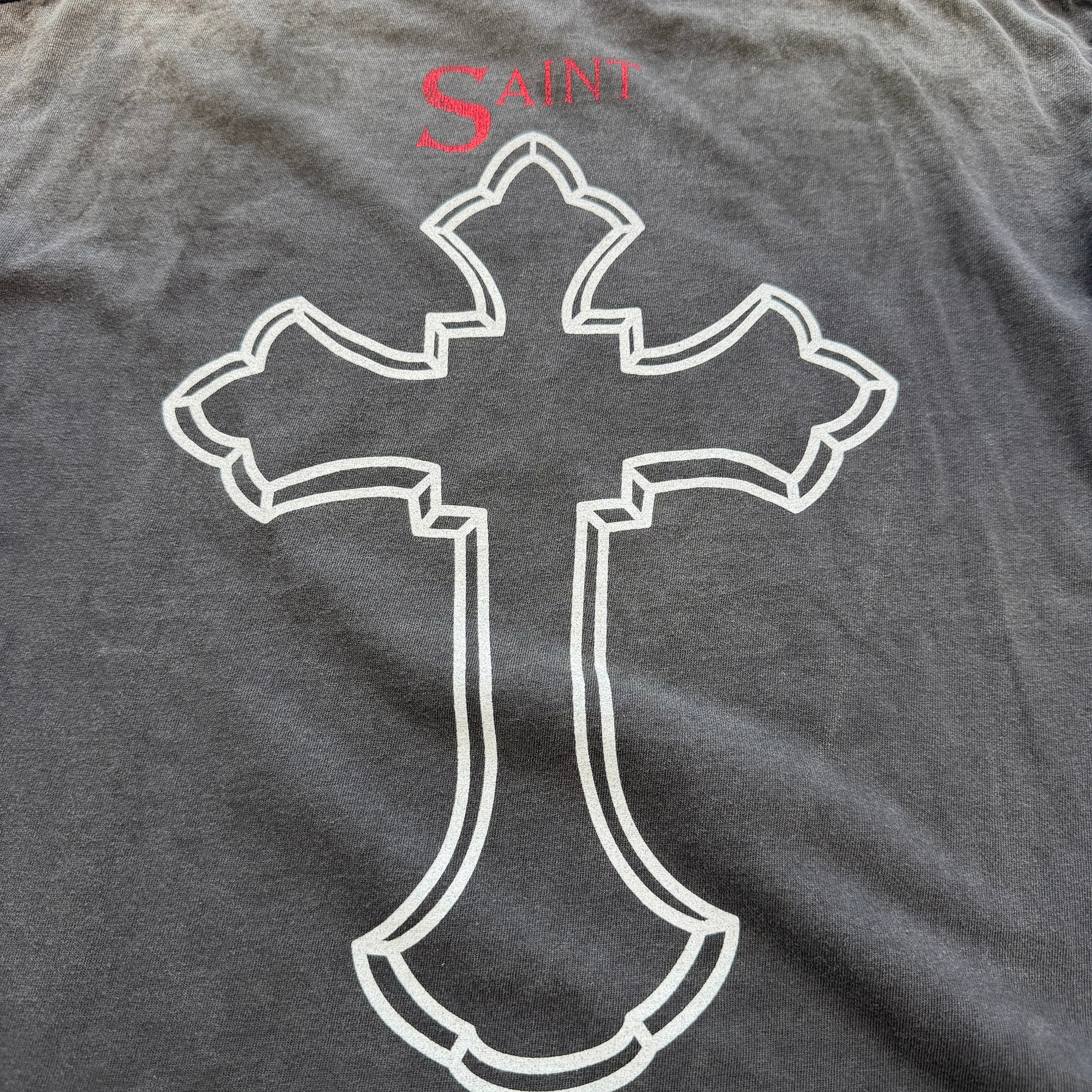 SAINT Mxxxxxx × 2PAC 2025SS "2PC" S/S Tee SM-HR8-0000-C14 Size S セントマイケル×2パック "2PC" 半袖Tシャツ サイズS