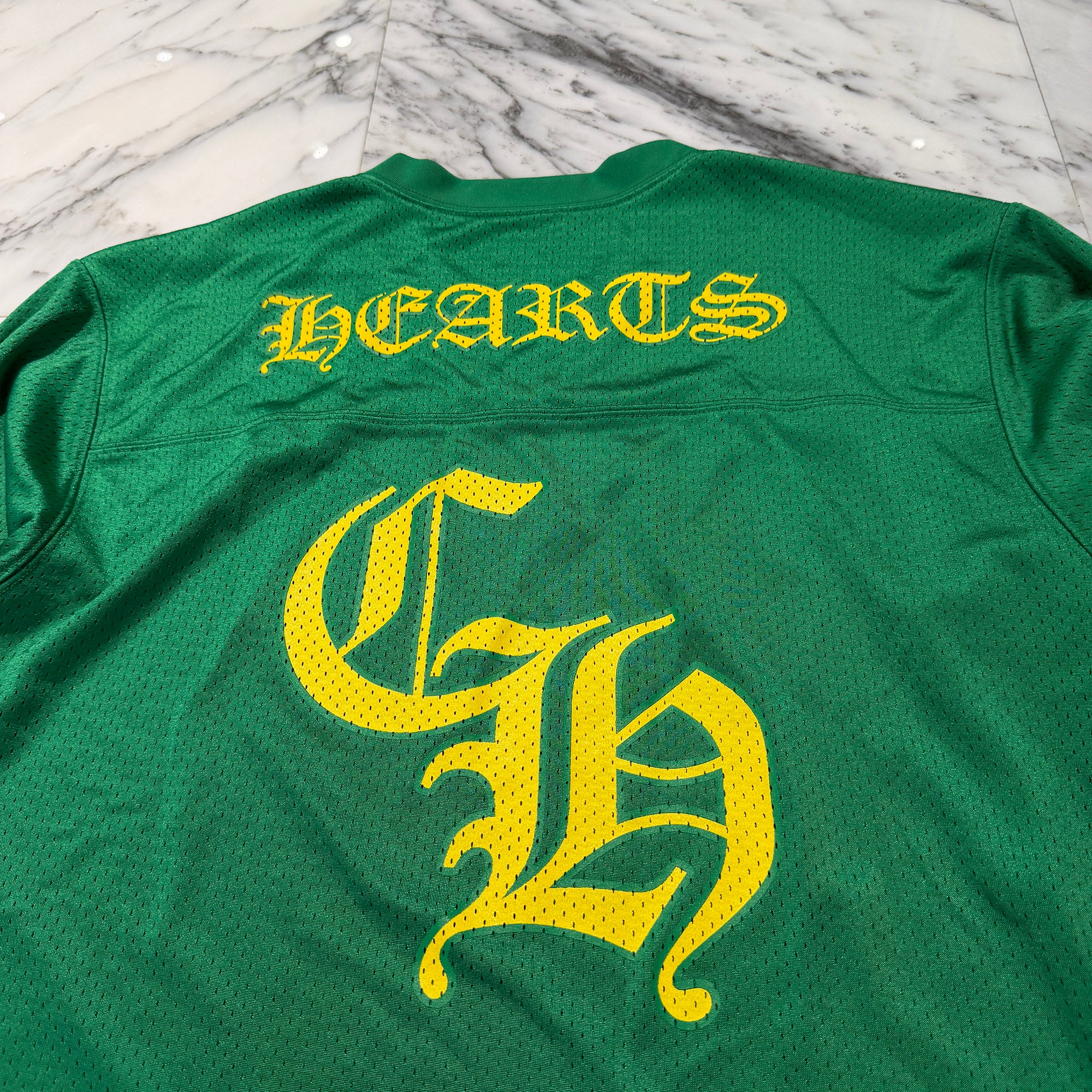 CHROME HEARTS Mesh Warm Up Jersey Size S クロムハーツ メッシュウォームアップジャージー サイズS
