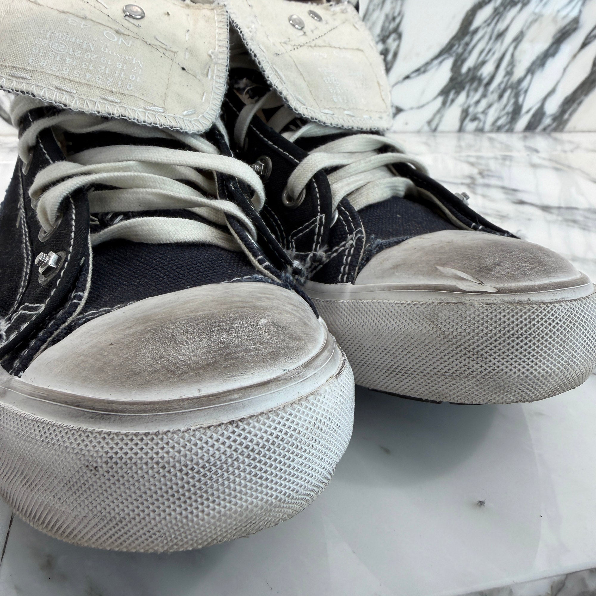 Maison Margiela 2025AW LOVE TO DEATH High Top Sneakers S97WS0082 Size 43(約28.0cm) メゾンマルジェラ ラブ・トゥ・デス ハイトップスニーカー サイズ43(約28.0cm)