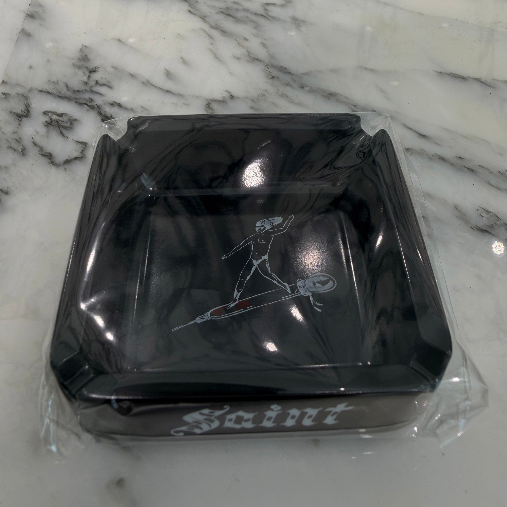 SAINT Mxxxxxx × Alexis Ross 2025AW DRAWING Ashtray SM-HR1-0000-C84 セントマイケル×アレクシス・ロス ドローイング アッシュトレイ