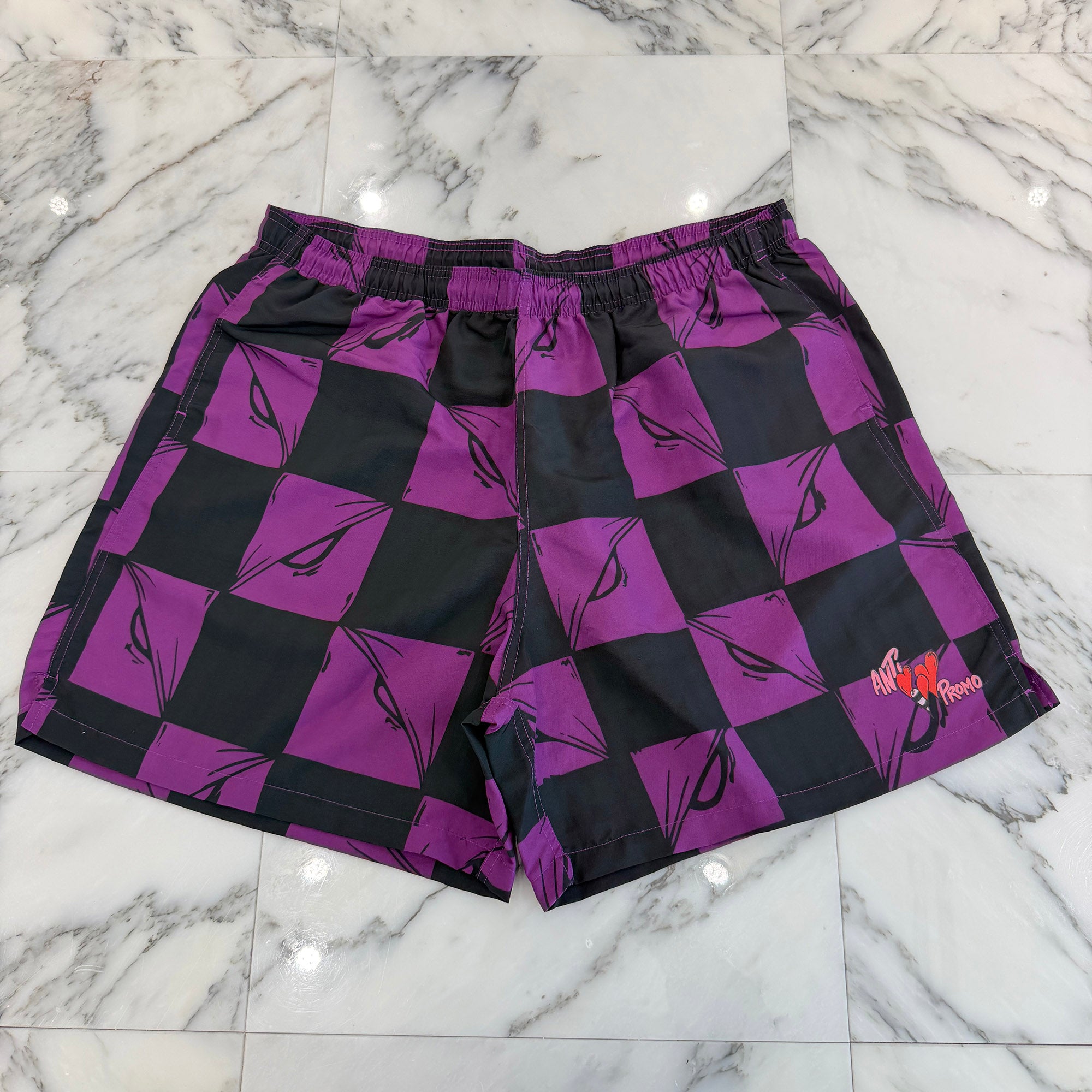 MATTY BOY Las Vegas Limited Anti Promo 99eyes Nylon Shorts Size XXL マッティボーイ ラスベガス限定 アンチプロモ 99eyes ナイロンショーツ サイズXXL