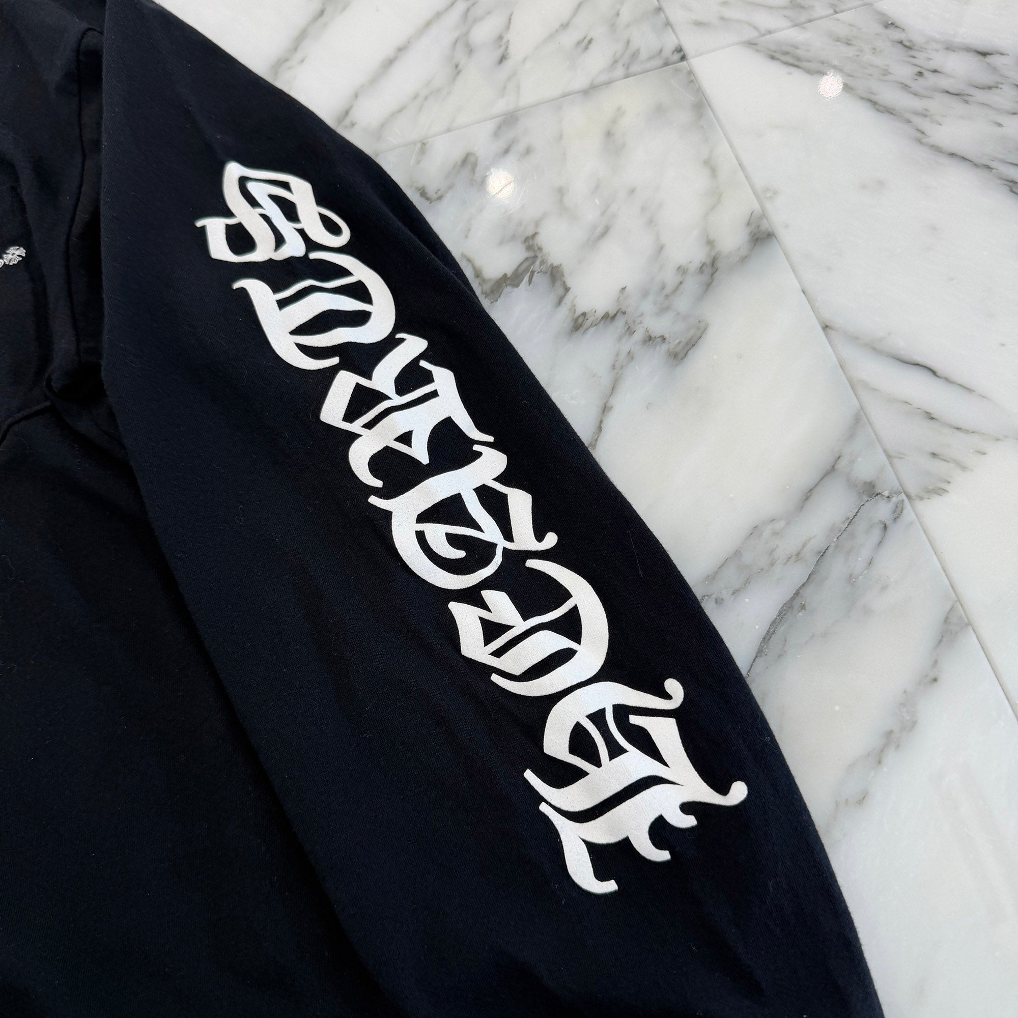 CHROME HEARTS Tire Track Long Sleeve Tee Size S クロムハーツ タイヤトラックロングスリーブTシャツ サイズS