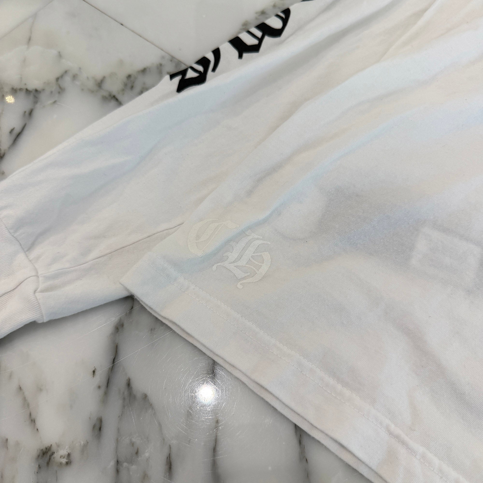 CHROME HEARTS Neck Logo Long Sleeve Tee Size L クロムハーツ ネックロゴ ロングスリーブTシャツ サイズL