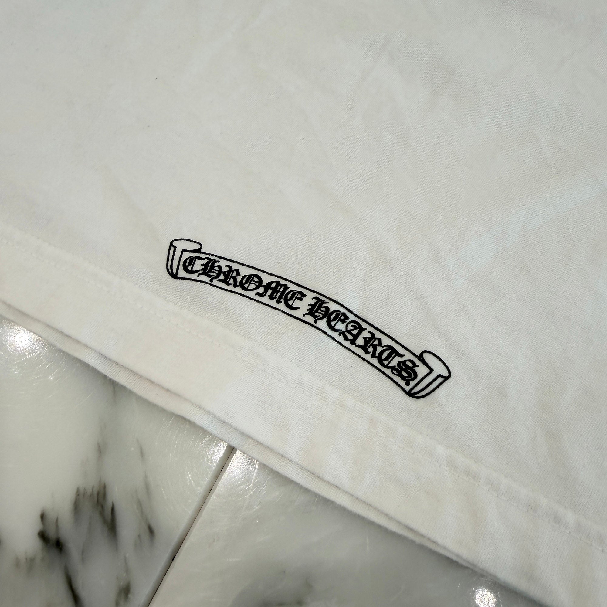 CHROME HEARTS Neck Logo Long Sleeve Tee Size L クロムハーツ ネックロゴ ロングスリーブTシャツ サイズL