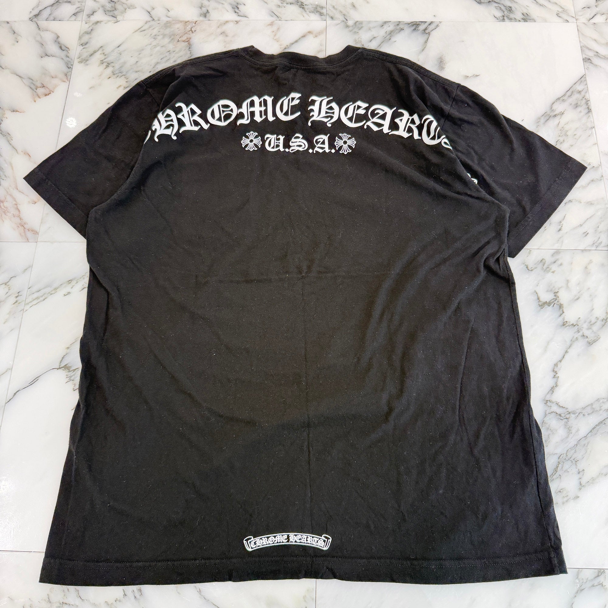 CHROME HEARTS Back Arch USA Logo Tee Size XL クロムハーツ バックアーチ USA ロゴ Tシャツ サイズXL