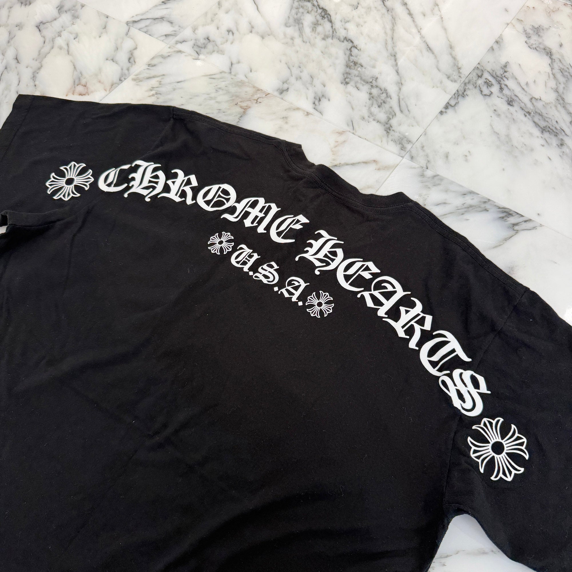 CHROME HEARTS Back Arch USA Logo Tee Size XL クロムハーツ バックアーチ USA ロゴ Tシャツ サイズXL