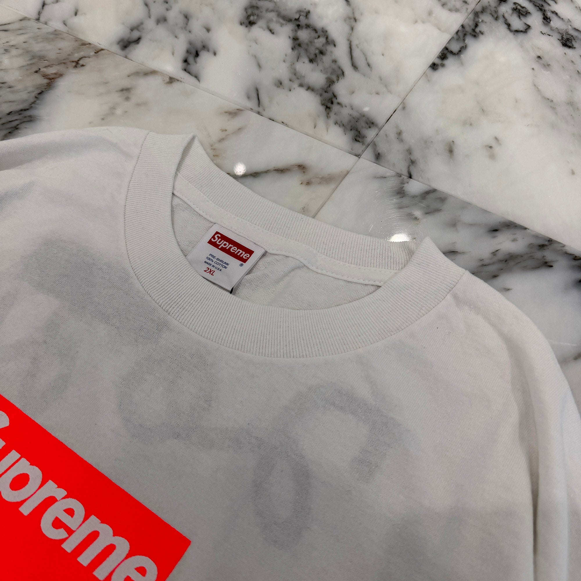 Supreme × Asspizza Triple Box Logo Long Sleeve Tee Size 2XL シュプリーム×アスピッツァ トリプルボックスロゴ ロングスリーブTシャツ サイズ2XL