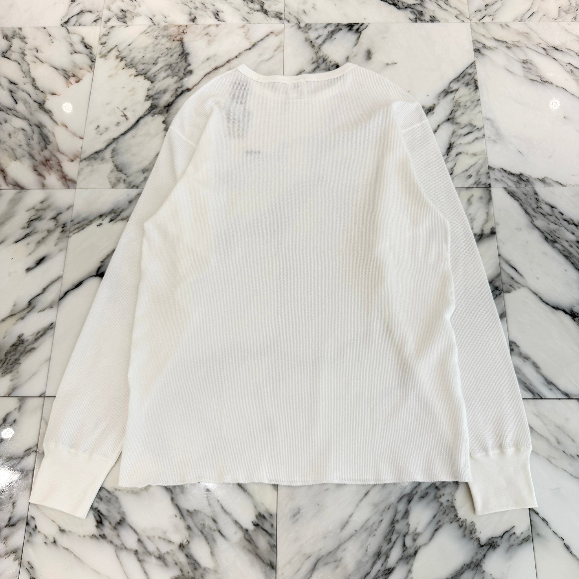 SAINT Mxxxxxx 2026SS "Saint" Logo Embroidery Thermal L/S Tee SM-MK8-0000-033 Size XL セントマイケル "セント" ロゴ刺繡 サーマル ロングスリーブTシャツ サイズXL