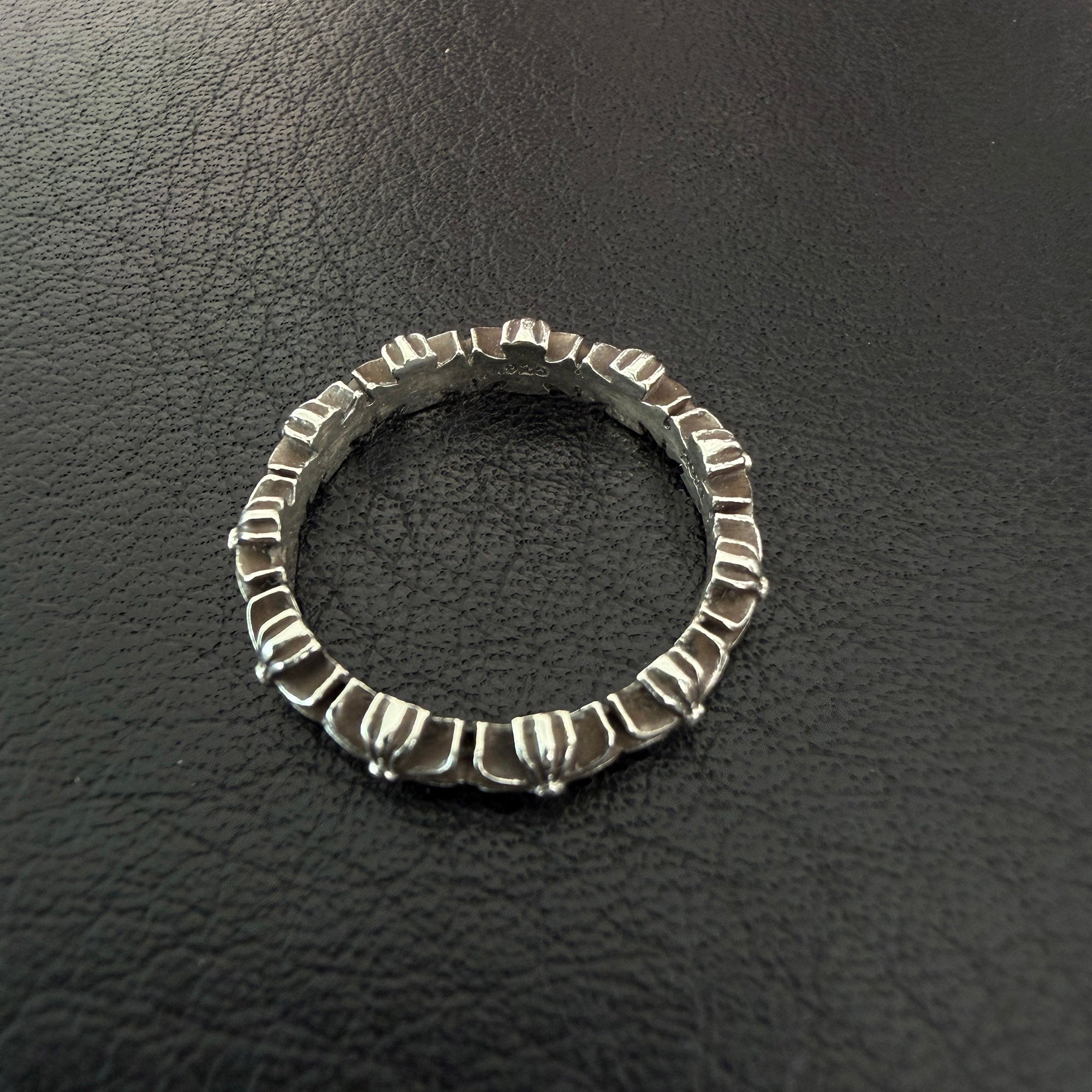 CHROME HEARTS Tiny E CH Plus Band Ring Size 9号 クロムハーツ タイニーE CHプラス バンドリング 9号