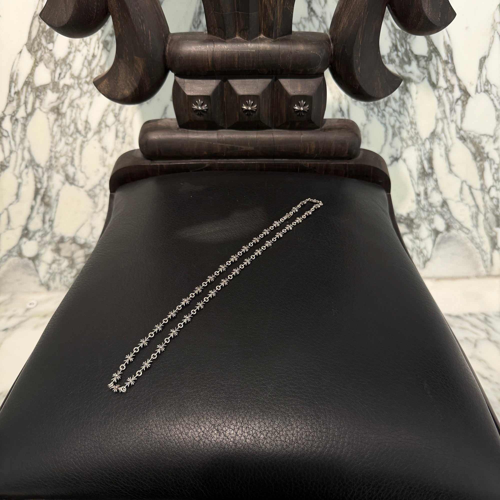 CHROME HEARTS Tiny E CH Plus Necklace 20 Inch クロムハーツ タイニーE CHプラス ネックレス 20インチ