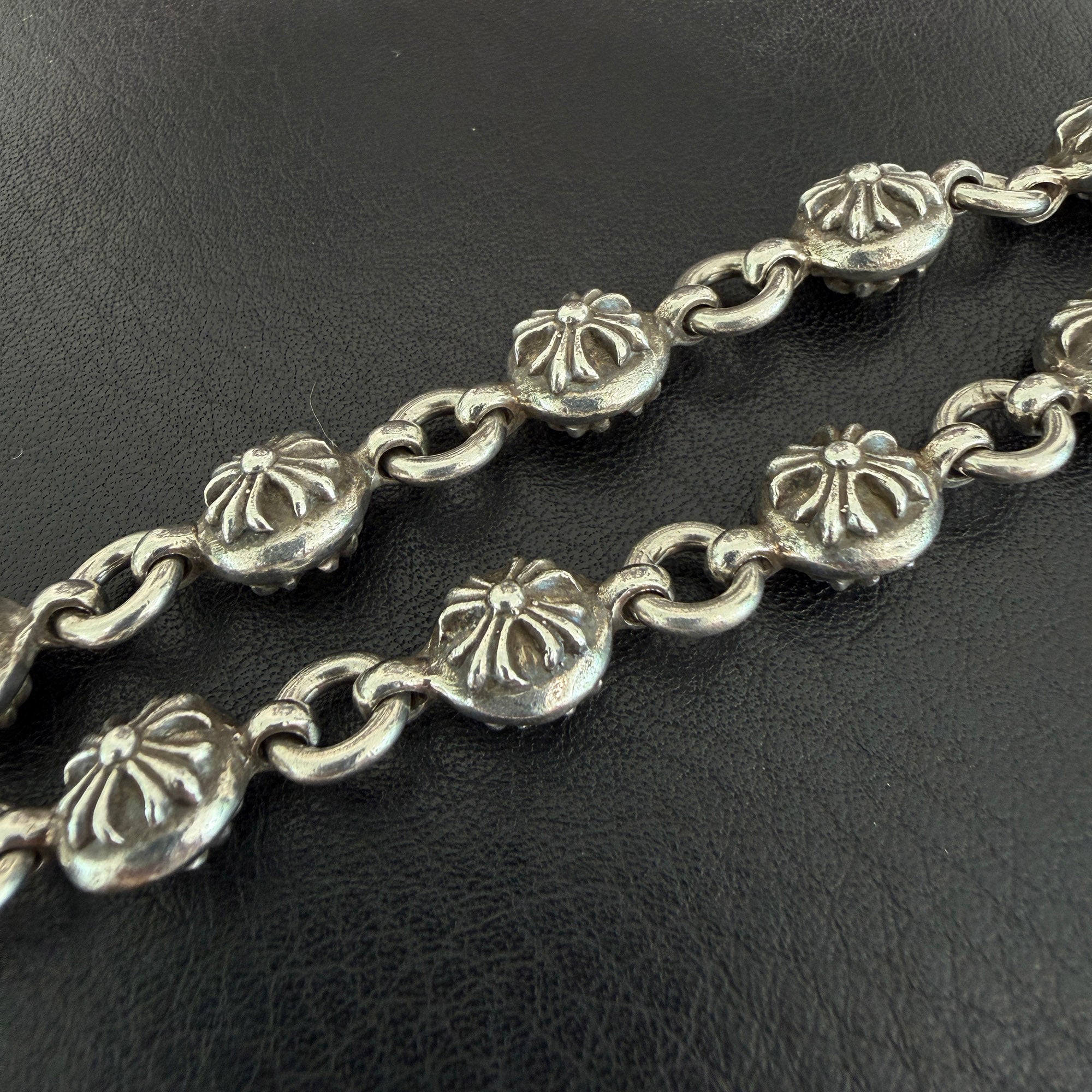 CHROME HEARTS 2CLIP Cross Ball Wallet Chain クロムハーツ 2クリップ クロスボール ウォレットチェーン