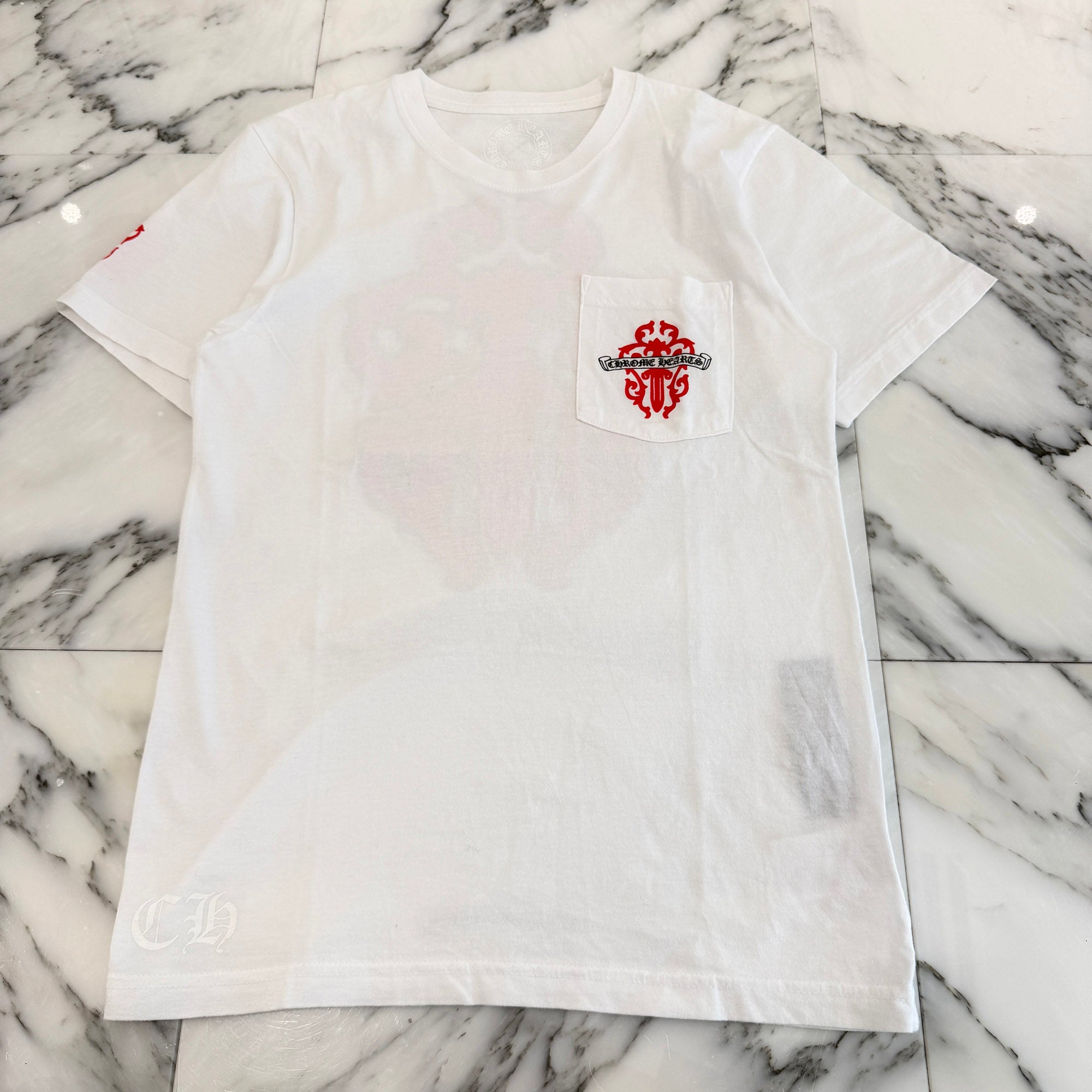 CHROME HEARTS Multi Logo Vine Dagger Tee Size S クロムハーツ マルチロゴ総柄 ヴァインダガー Tシャツ サイズS