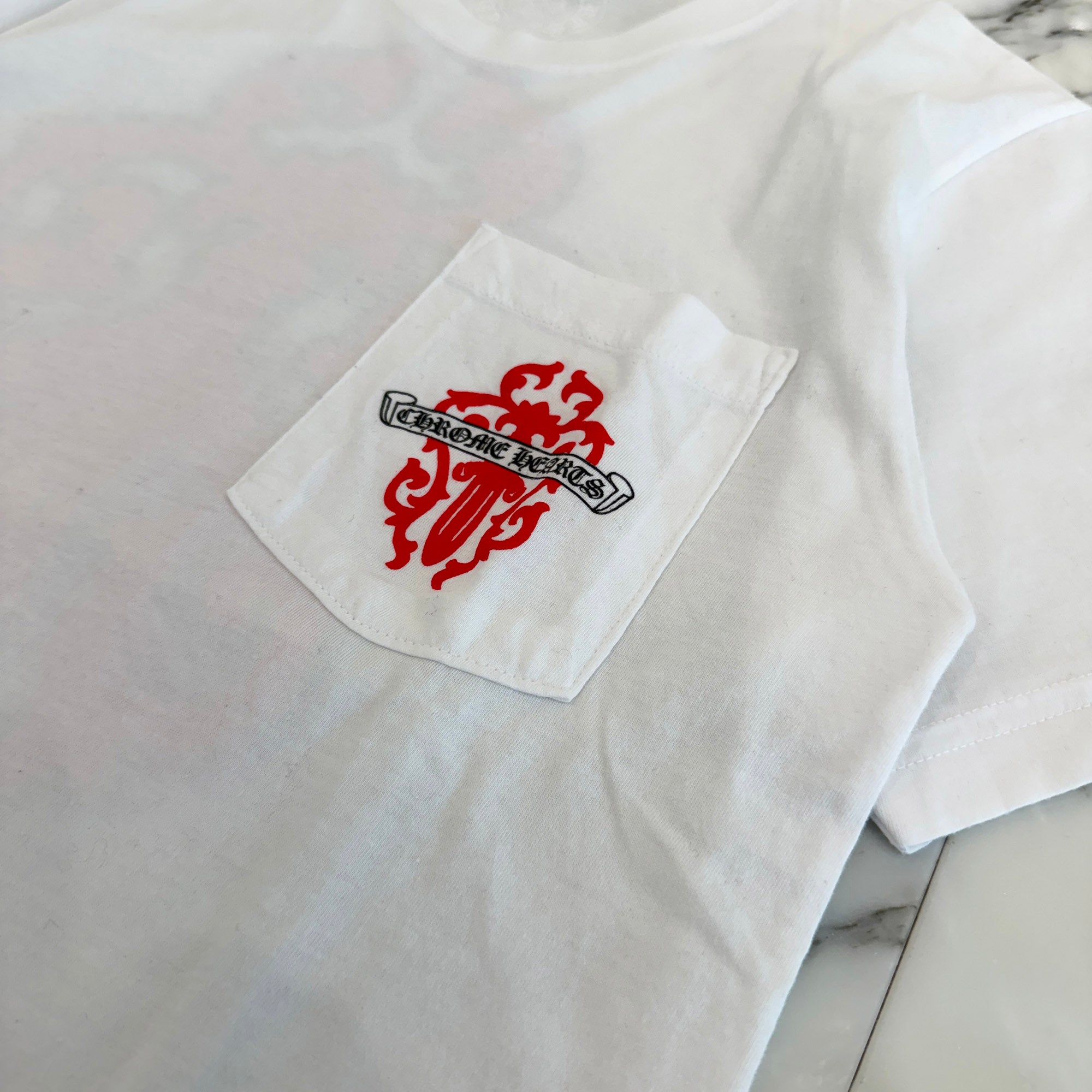 CHROME HEARTS Multi Logo Vine Dagger Tee Size S クロムハーツ マルチロゴ総柄 ヴァインダガー Tシャツ サイズS