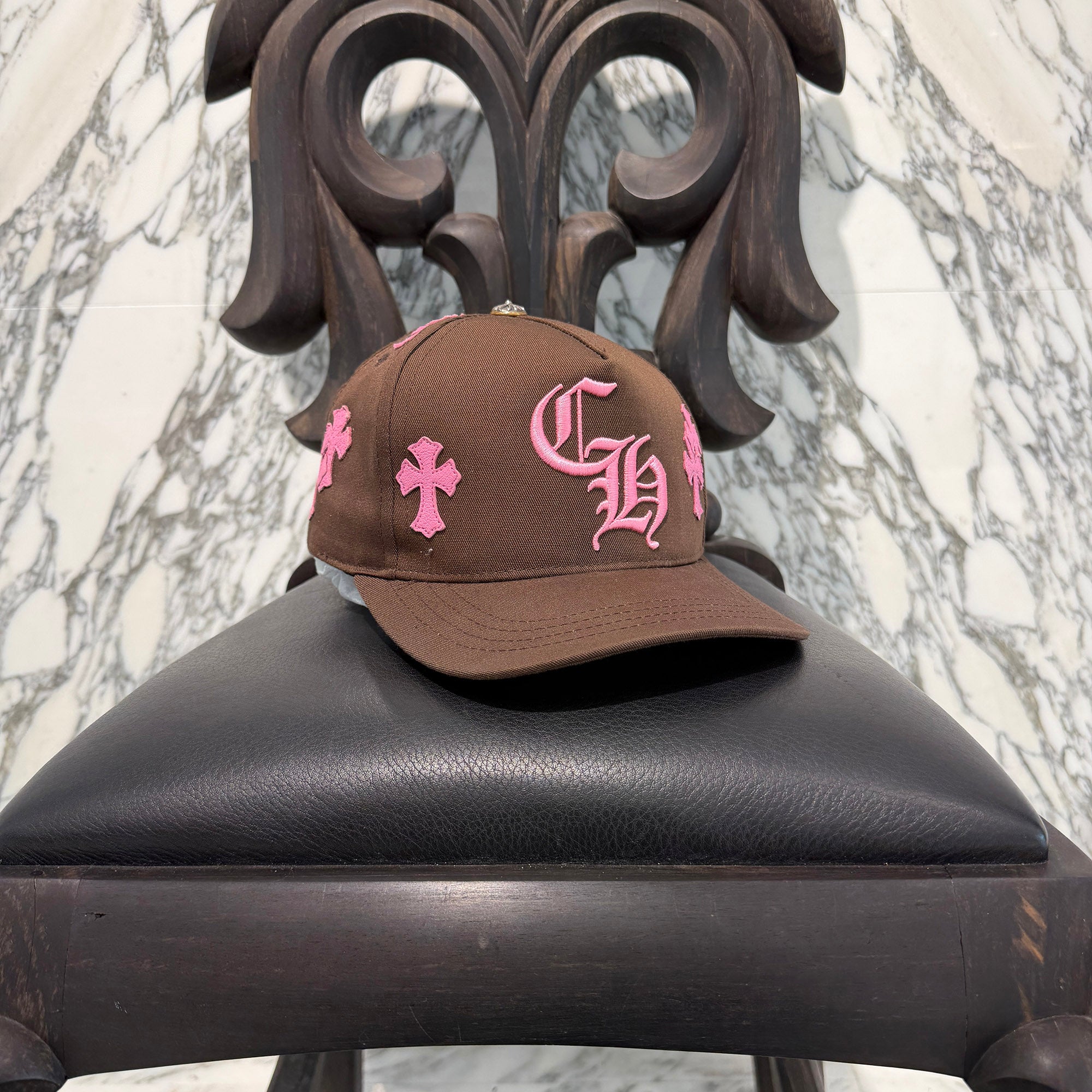 CHROME HEARTS Cemetery Cross Patch Trucker Cap Size ONE SIZE (53-60) クロムハーツ セメタリークロスパッチ トラッカーキャップ サイズONE SIZE (53-60)