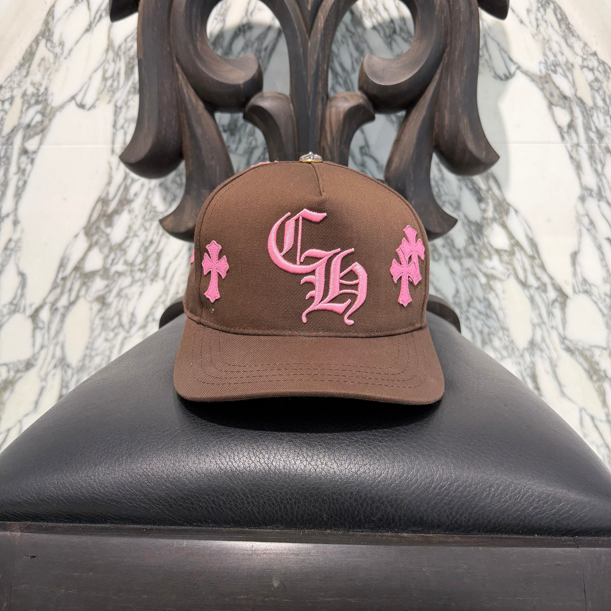 CHROME HEARTS Cemetery Cross Patch Trucker Cap Size ONE SIZE (53-60) クロムハーツ セメタリークロスパッチ トラッカーキャップ サイズONE SIZE (53-60)