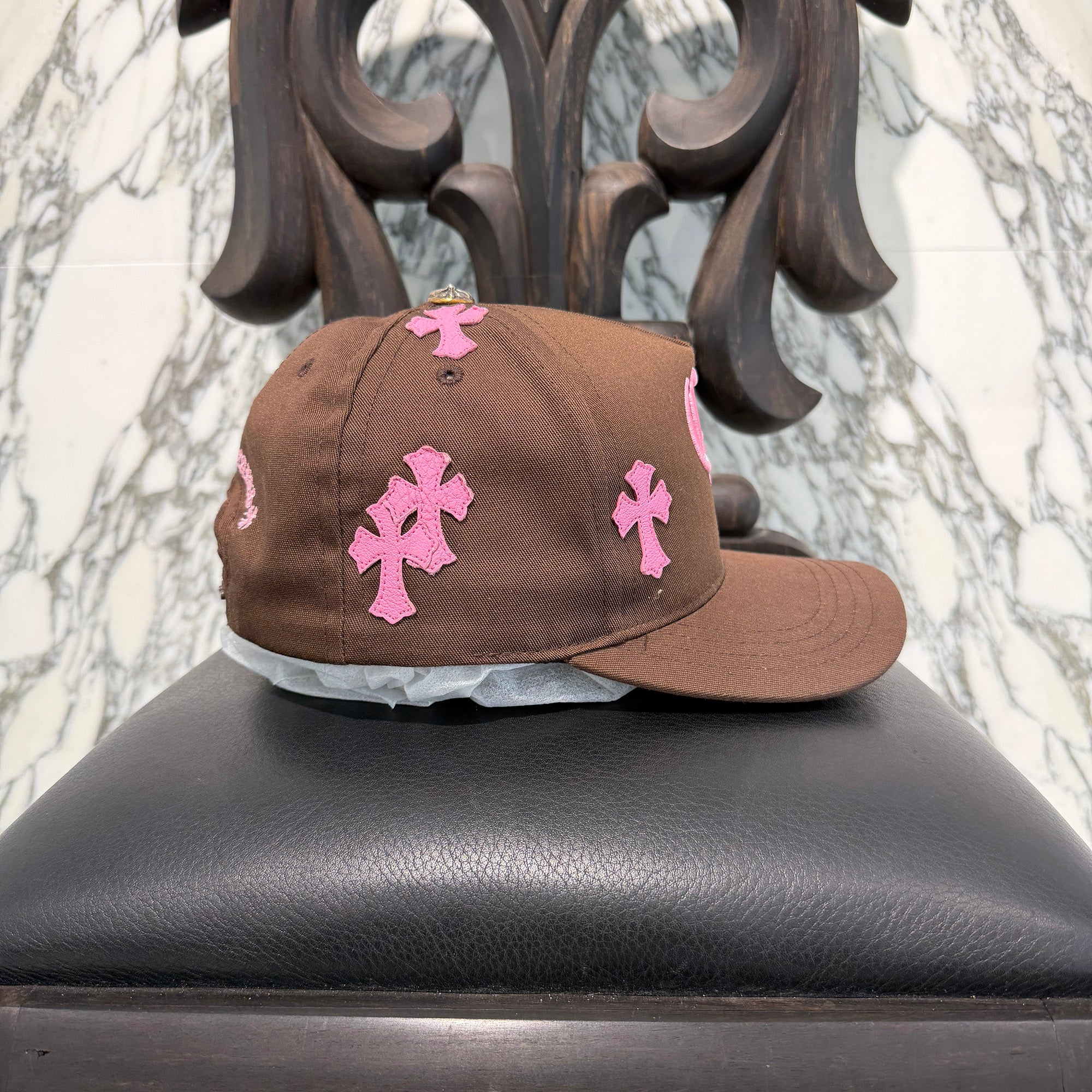 CHROME HEARTS Cemetery Cross Patch Trucker Cap Size ONE SIZE (53-60) クロムハーツ セメタリークロスパッチ トラッカーキャップ サイズONE SIZE (53-60)