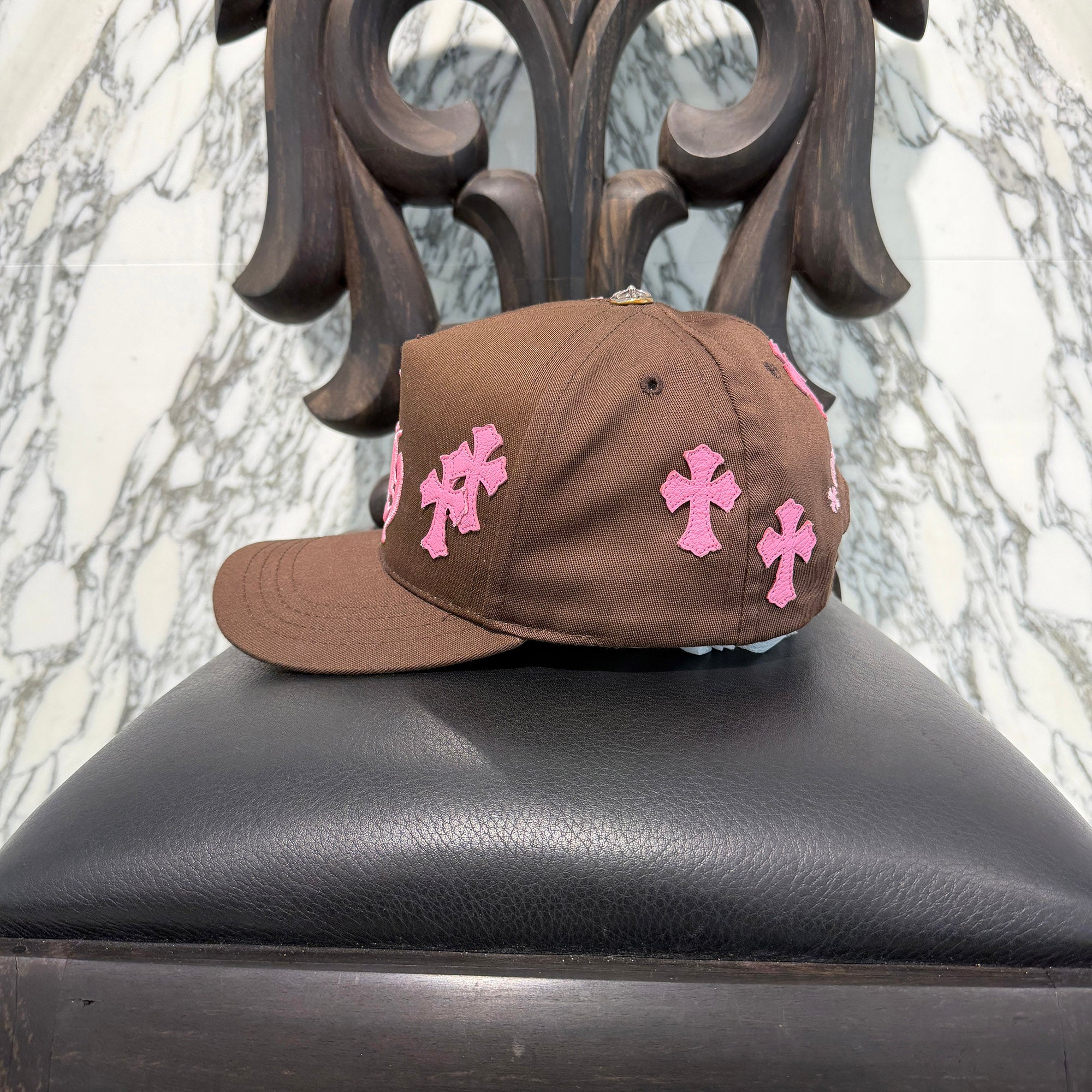 CHROME HEARTS Cemetery Cross Patch Trucker Cap Size ONE SIZE (53-60) クロムハーツ セメタリークロスパッチ トラッカーキャップ サイズONE SIZE (53-60)