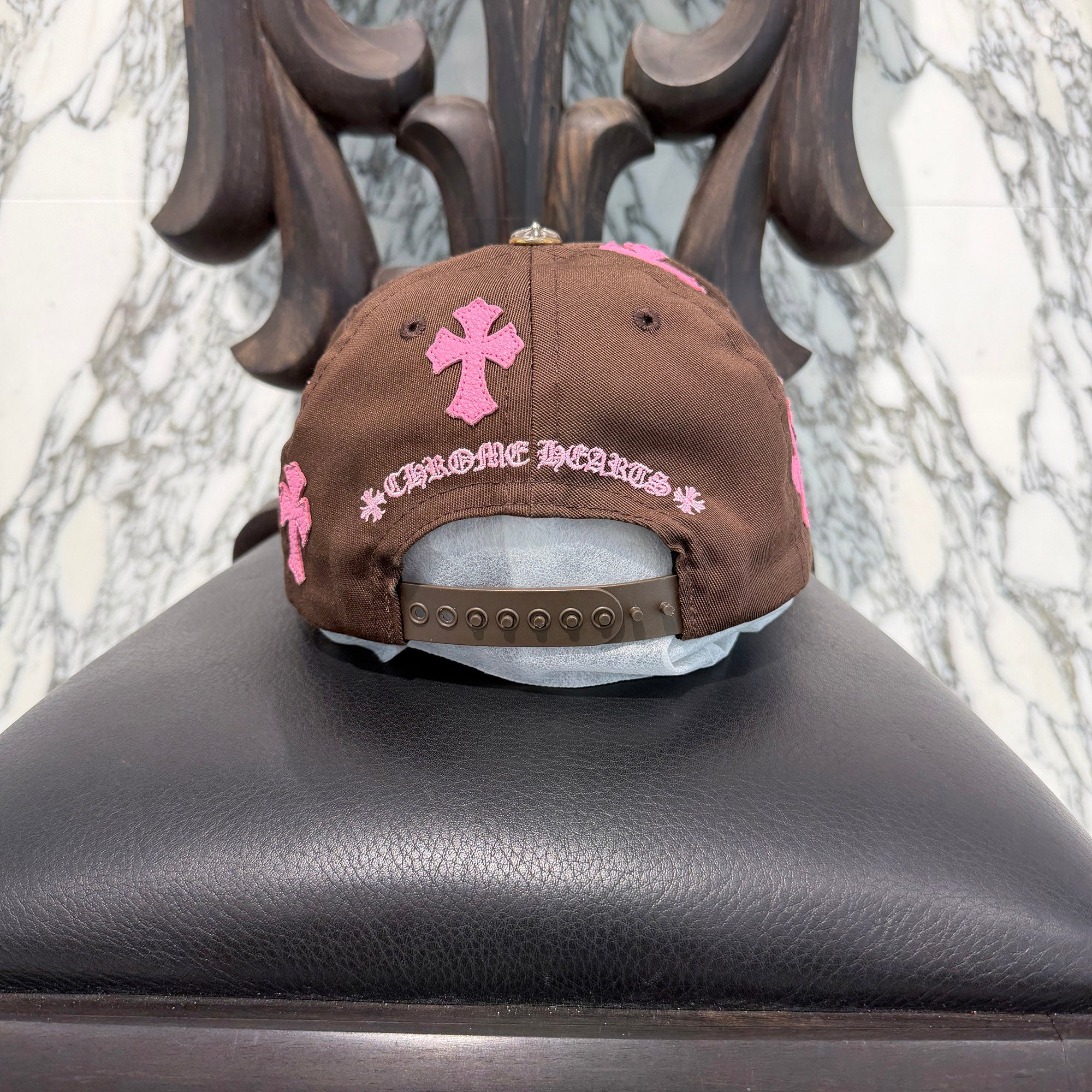 CHROME HEARTS Cemetery Cross Patch Trucker Cap Size ONE SIZE (53-60) クロムハーツ セメタリークロスパッチ トラッカーキャップ サイズONE SIZE (53-60)