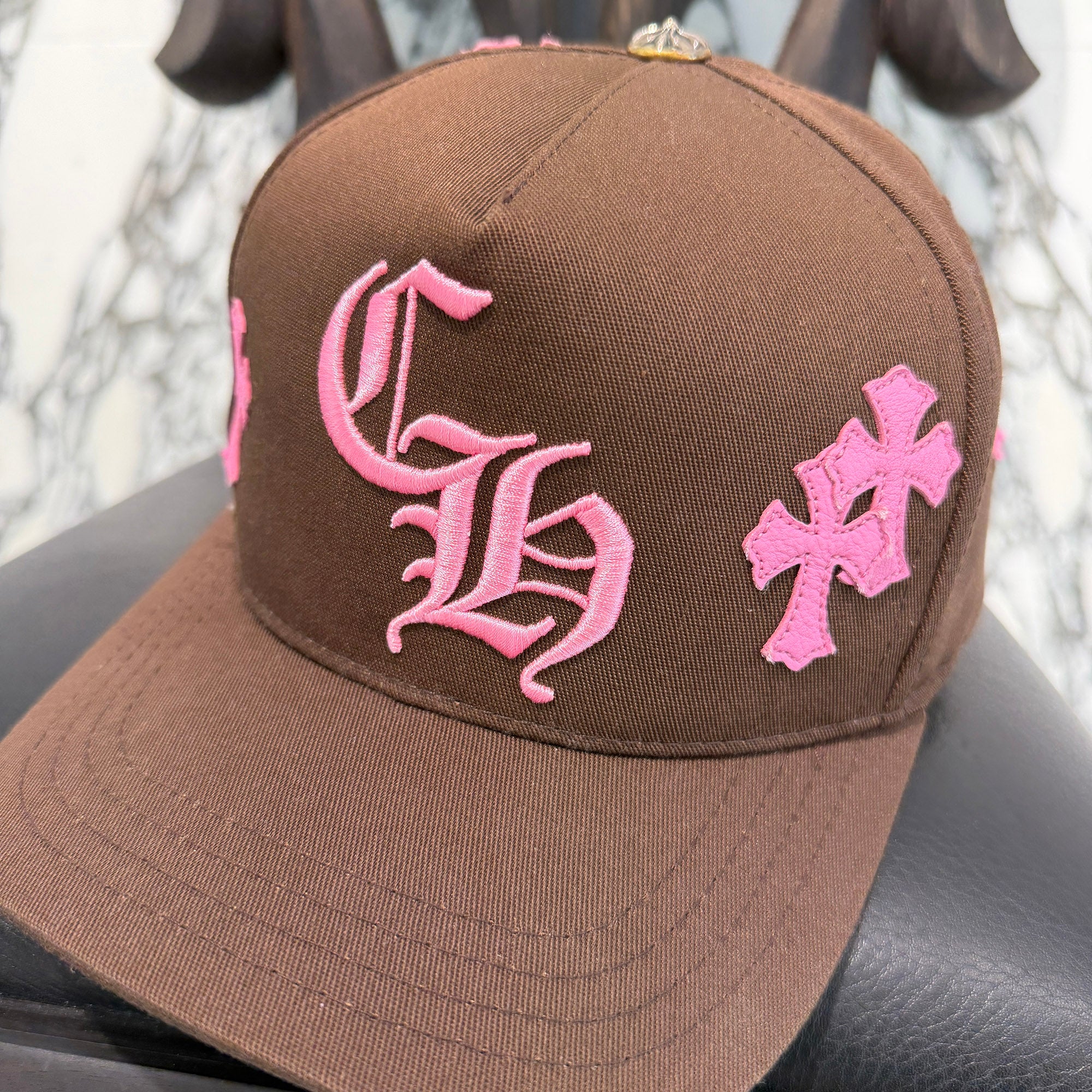 CHROME HEARTS Cemetery Cross Patch Trucker Cap Size ONE SIZE (53-60) クロムハーツ セメタリークロスパッチ トラッカーキャップ サイズONE SIZE (53-60)