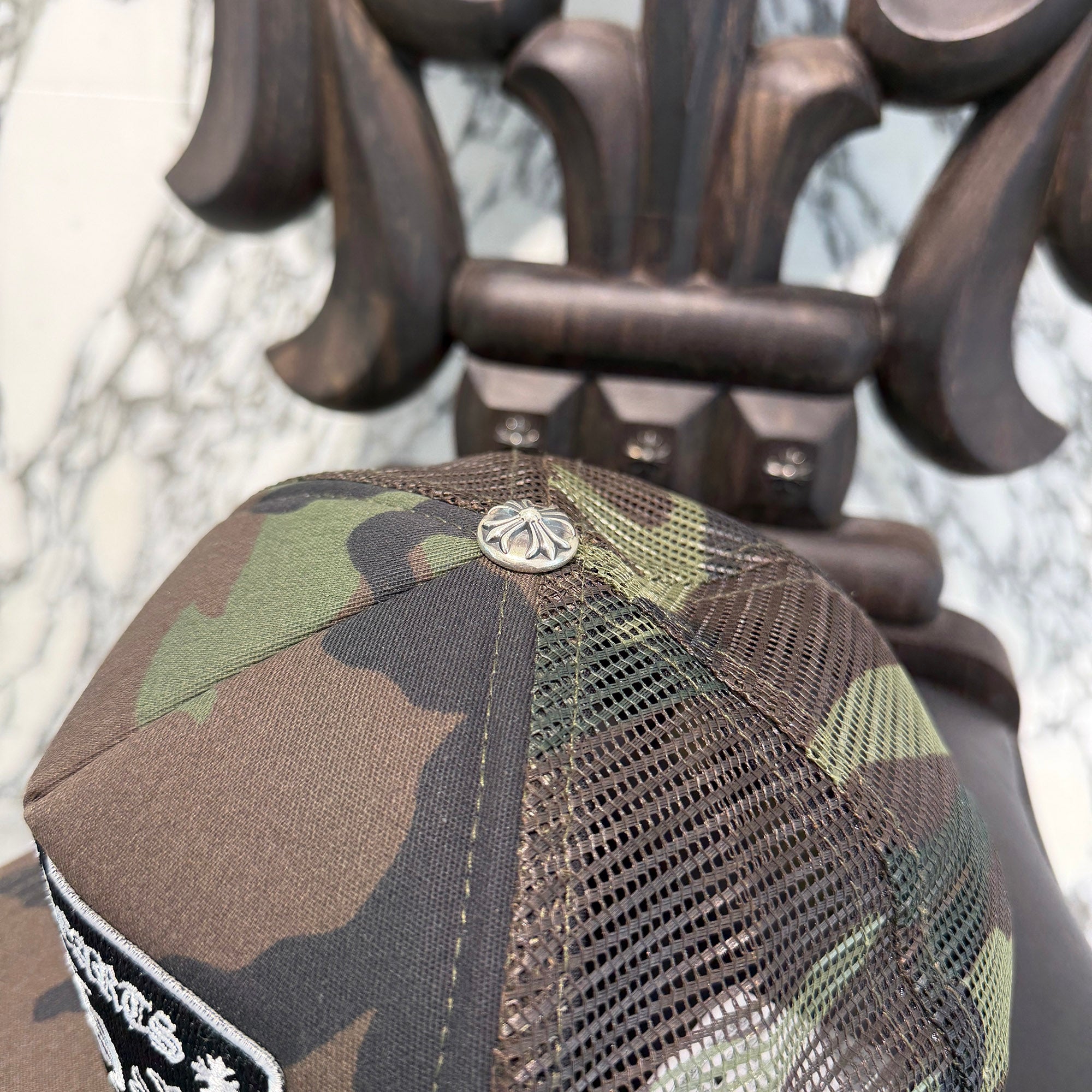 CHROME HEARTS Hollywood Limited Camo Mesh Trucker Cap Size ONE SIZE (51-61) クロムハーツ ハリウッド限定 カモメッシュ トラッカーキャップ サイズONE SIZE (51-61)