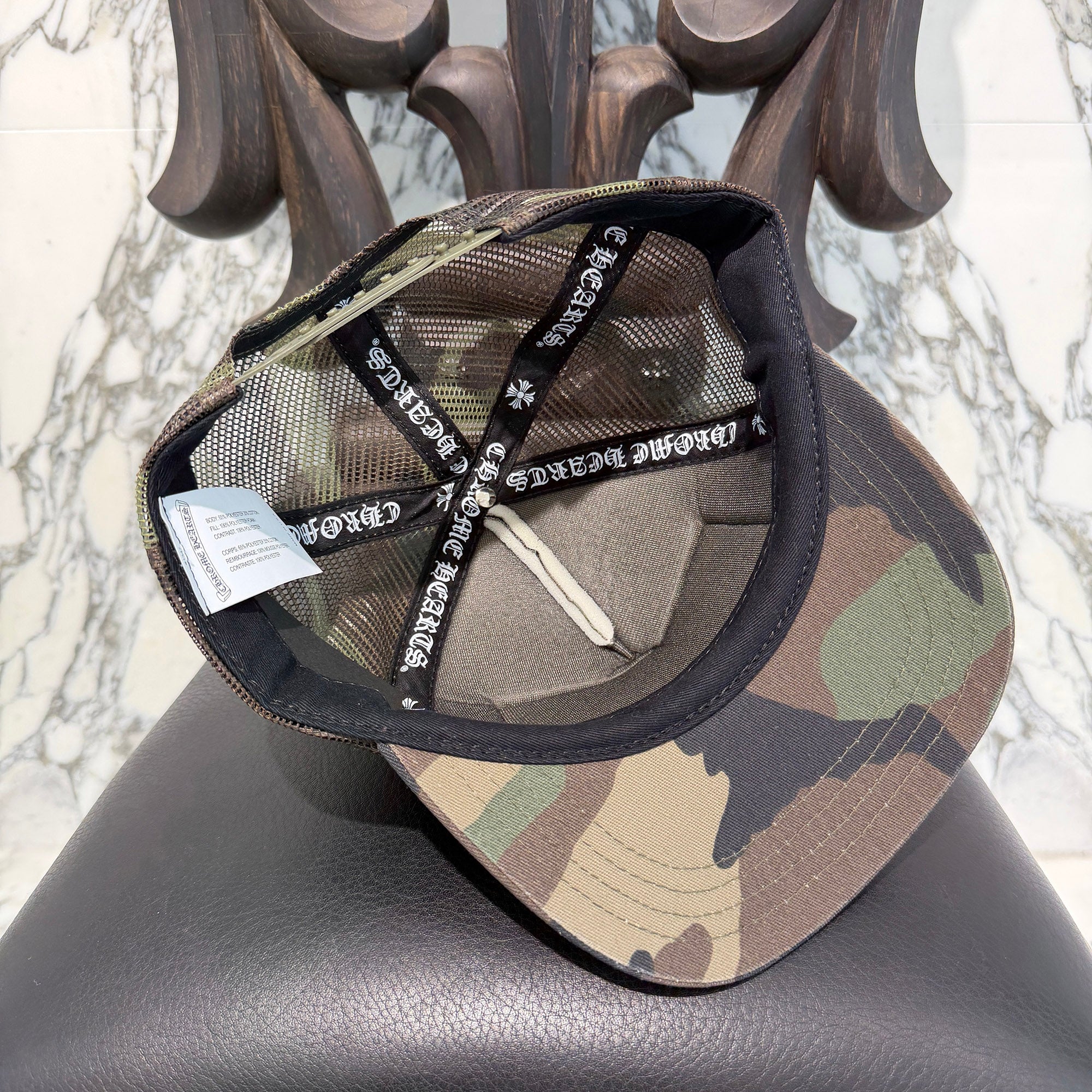 CHROME HEARTS Hollywood Limited Camo Mesh Trucker Cap Size ONE SIZE (51-61) クロムハーツ ハリウッド限定 カモメッシュ トラッカーキャップ サイズONE SIZE (51-61)