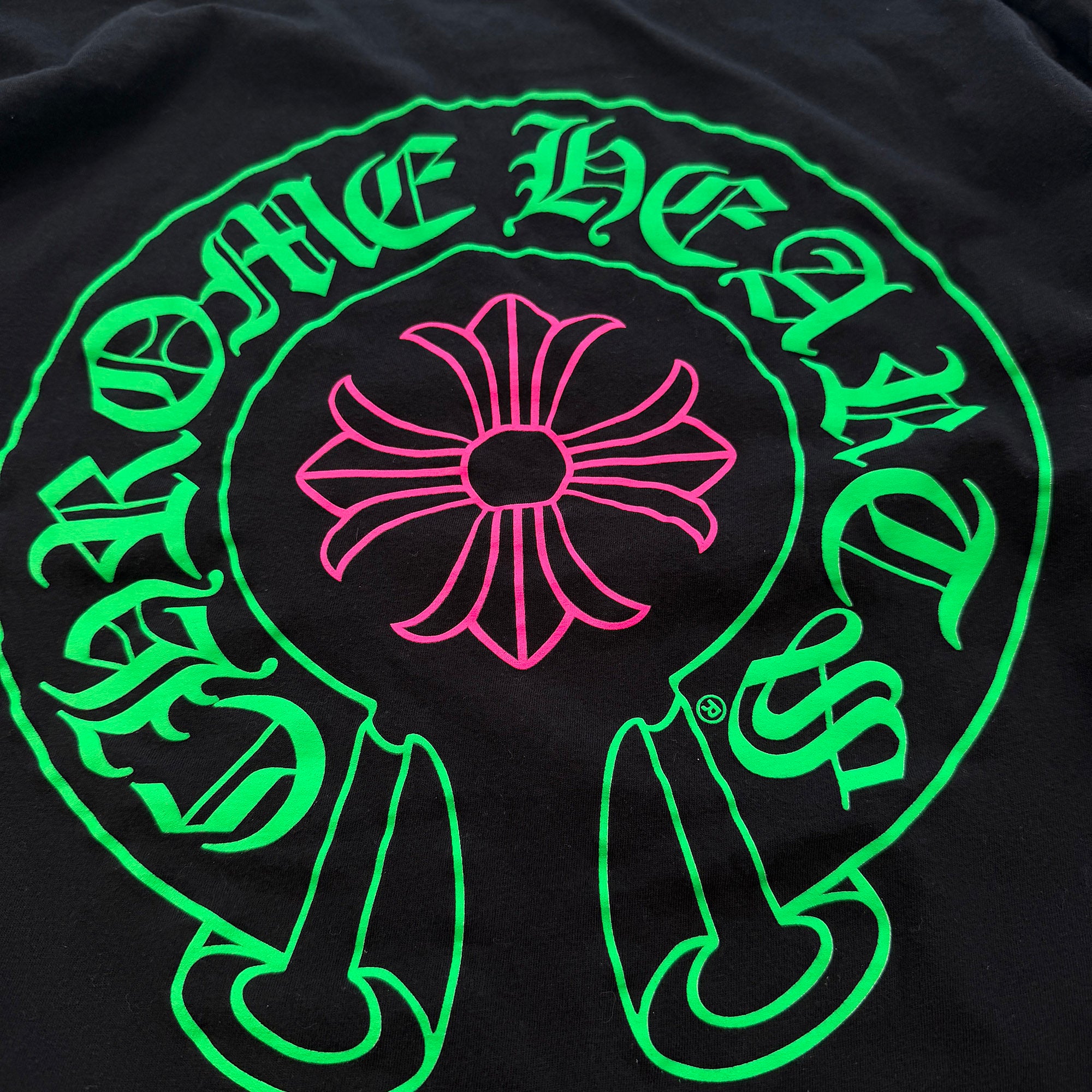 CHROME HEARTS STAFF Horseshoe Long Sleeve Tee Size L クロムハーツ スタッフ ホースシュー ロングスリーブTシャツ サイズL