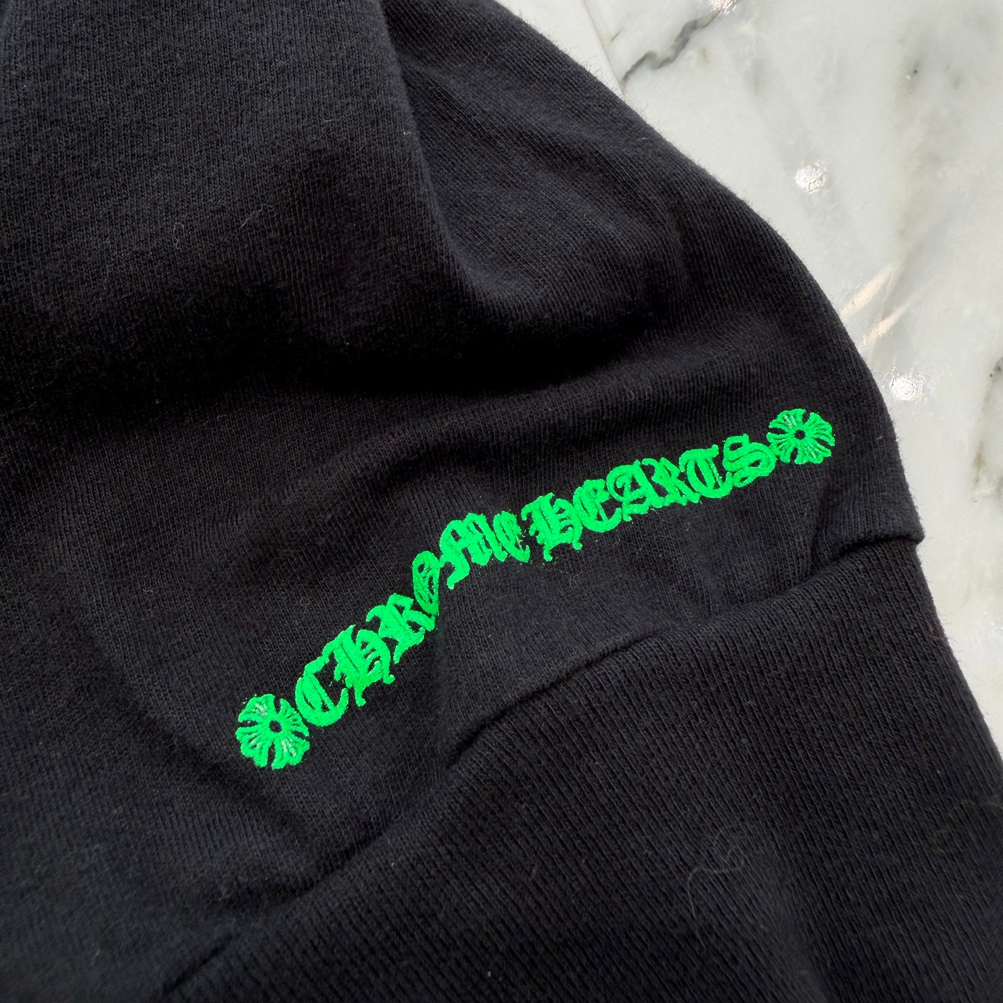 CHROME HEARTS STAFF Horseshoe Long Sleeve Tee Size L クロムハーツ スタッフ ホースシュー ロングスリーブTシャツ サイズL