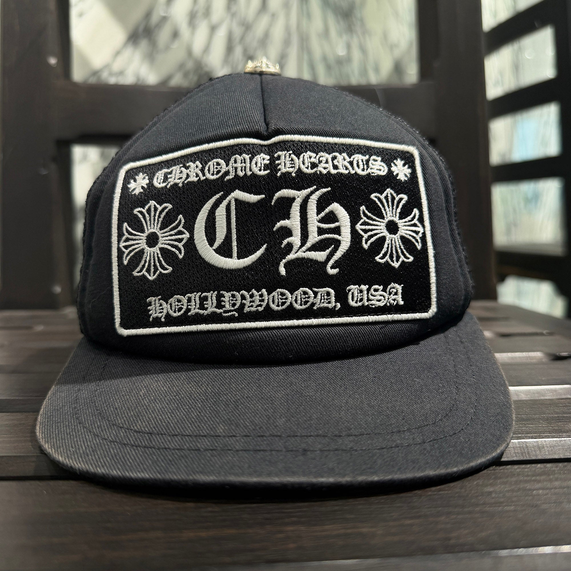 CHROME HEARTS Hollywood Limited Mesh Trucker Cap Size ONE SIZE (53-60) クロムハーツ ハリウッド限定 メッシュ トラッカーキャップ サイズONE SIZE (53-60)