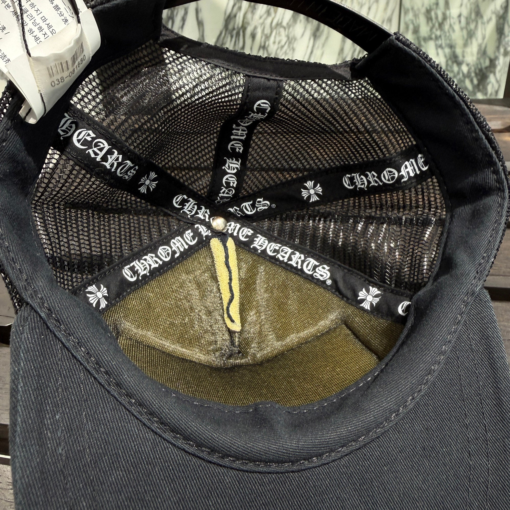 CHROME HEARTS Hollywood Limited Mesh Trucker Cap Size ONE SIZE (53-60) クロムハーツ ハリウッド限定 メッシュ トラッカーキャップ サイズONE SIZE (53-60)
