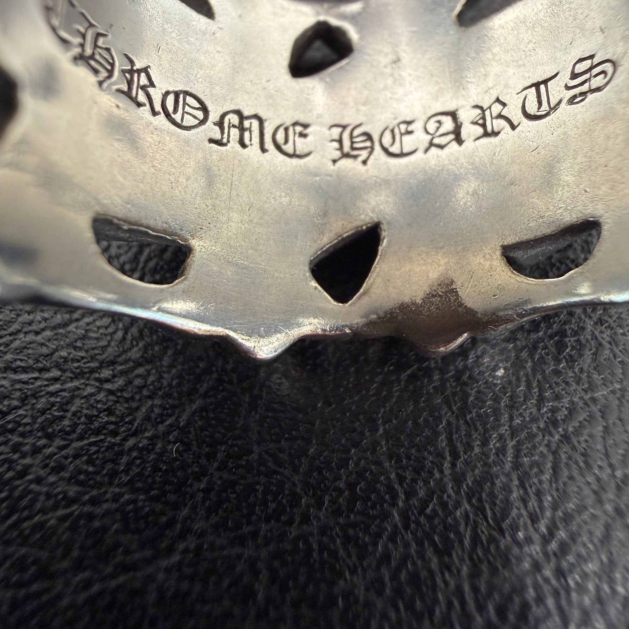 CHROME HEARTS Square Cemetery Cross Ring Size 25号 クロムハーツ スクエアセメタリークロスリング サイズ25号
